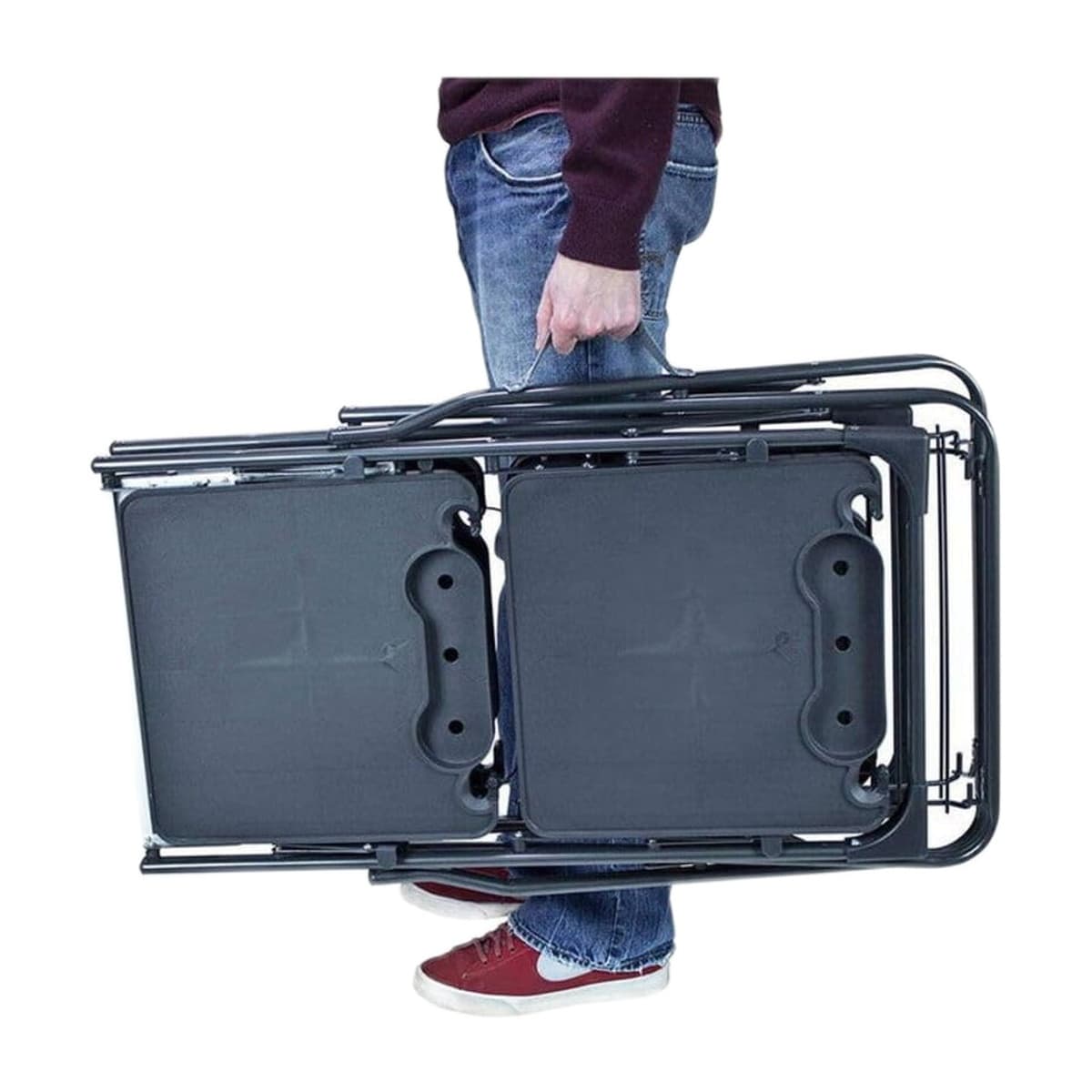 GCI Outdoor Slim-Fold Cook Station Portable Camp Kitchen, Black