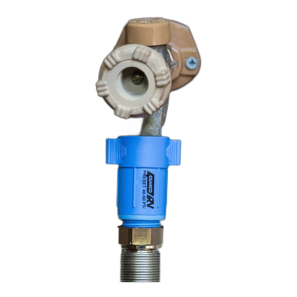 Camco Water Pressure Regulator - 40-50 PSI, 3/4in Hose Thread