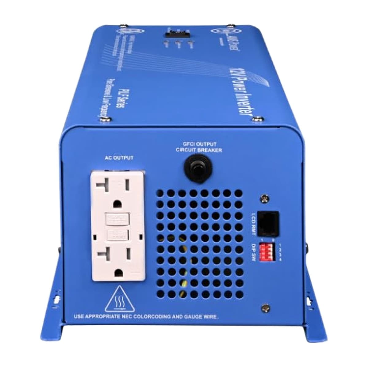 AIMS Power Industrial 1000W 12V Low Frequency Pure Sine Inverter