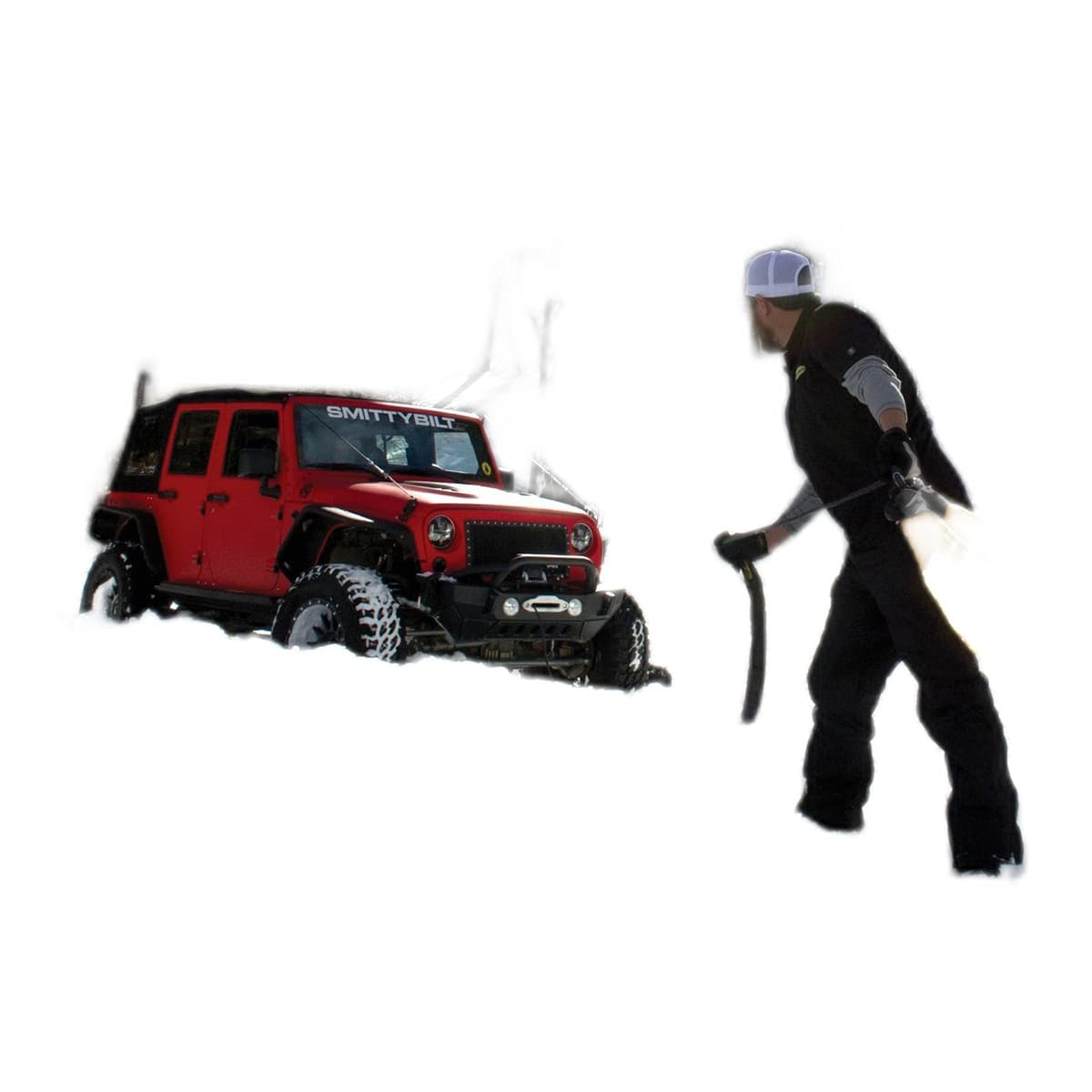 Smittybilt Tree Saver Recovery Strap - 4 in x 20 ft, 40,000 lb