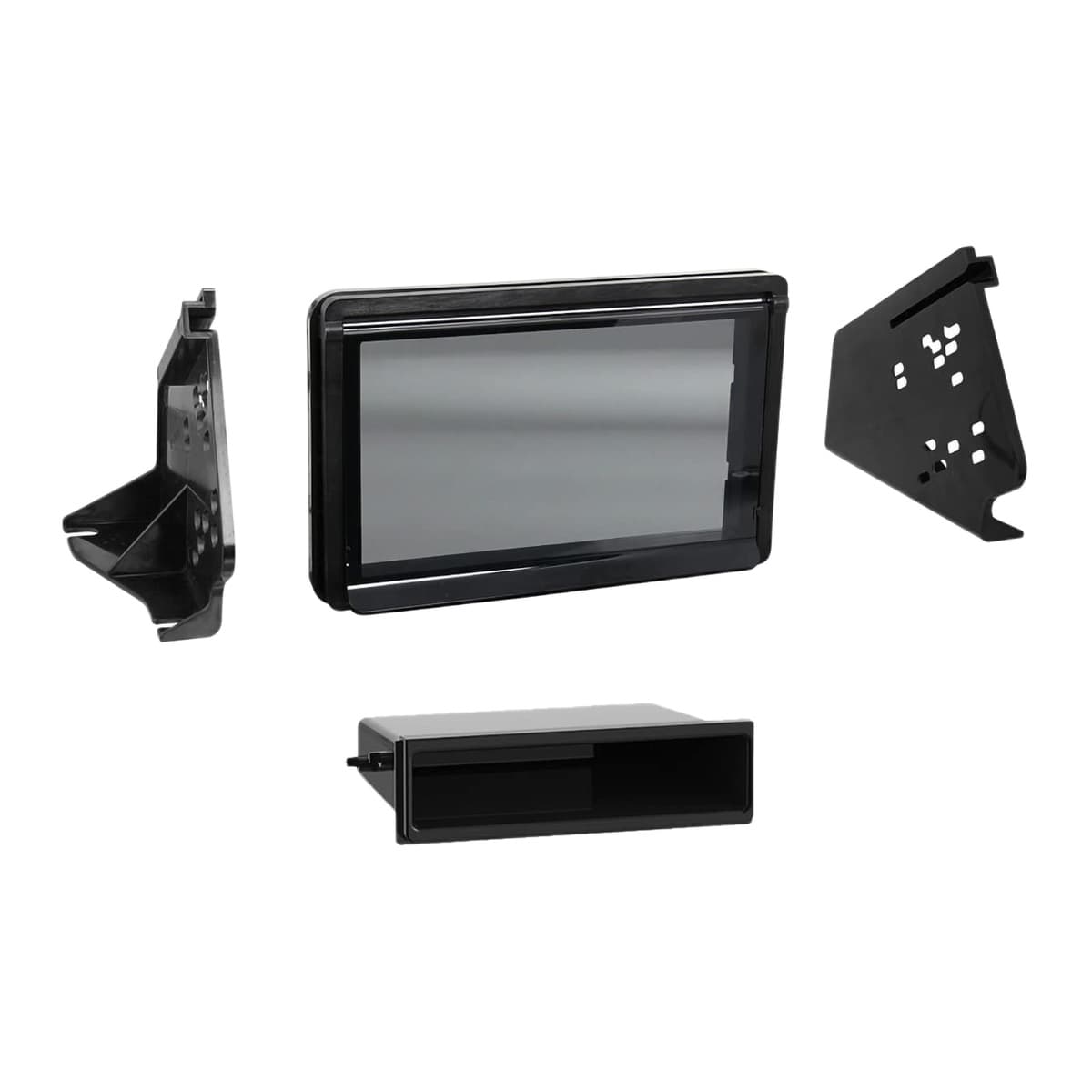 Metra 99-9721 Single/Double-DIN Dash Kit for 2015-Up Polaris Slingshot