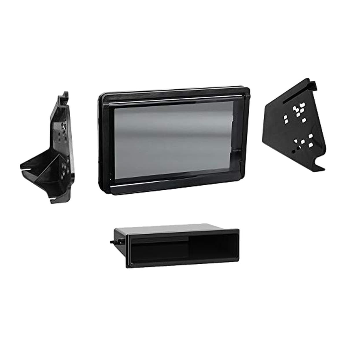 Metra 99-9721 Single/Double-DIN Dash Kit for 2015-Up Polaris Slingshot