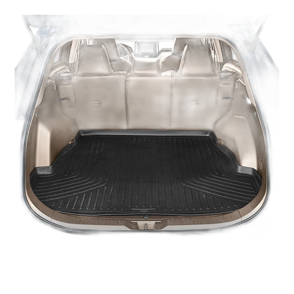 Husky Liners WeatherBeater Cargo Liner | 2023-2026 Toyota Sequoia, Black