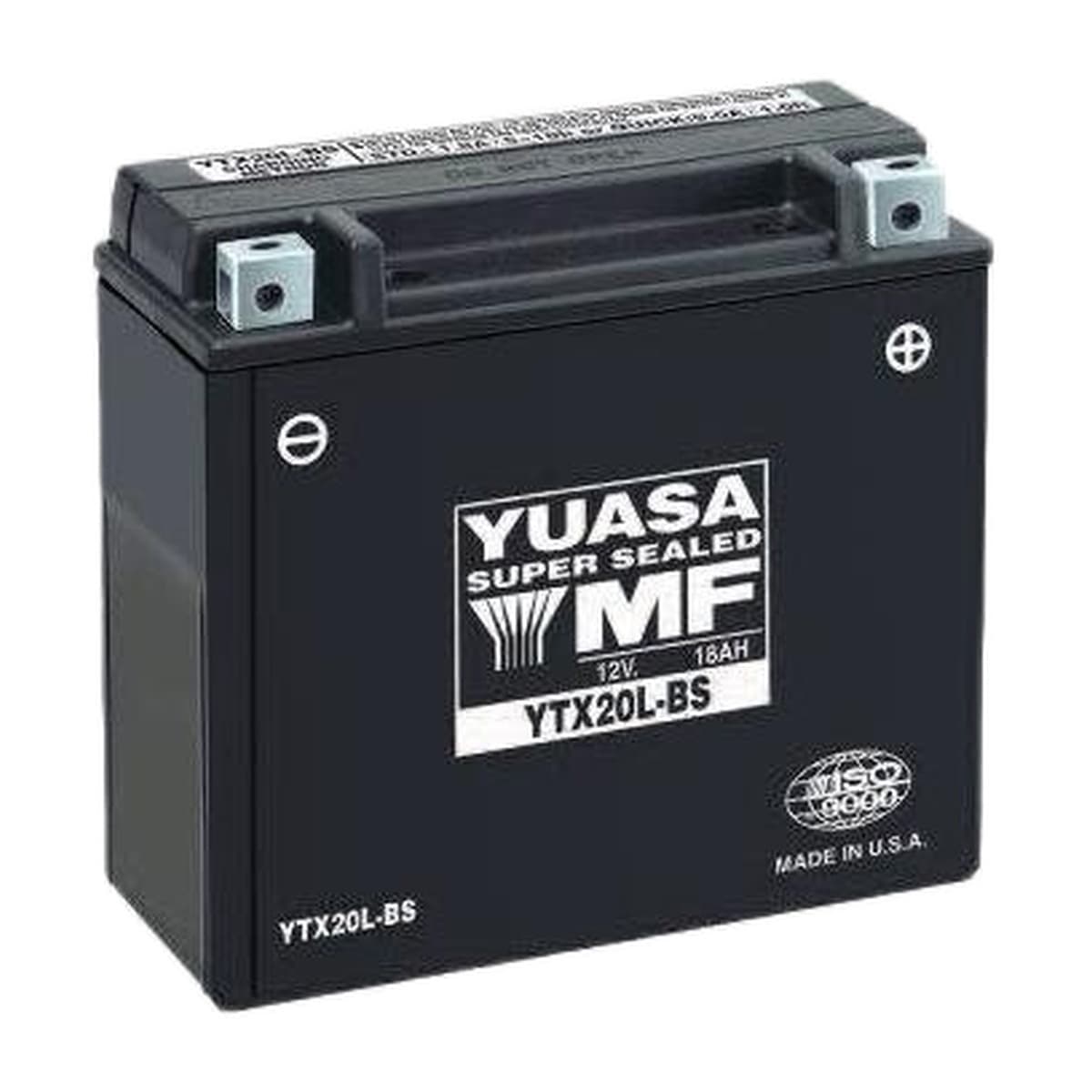 Yuasa YUAM3RH4L YTX14L-BS 12V AGM Battery with Acid Pack (Made in USA)