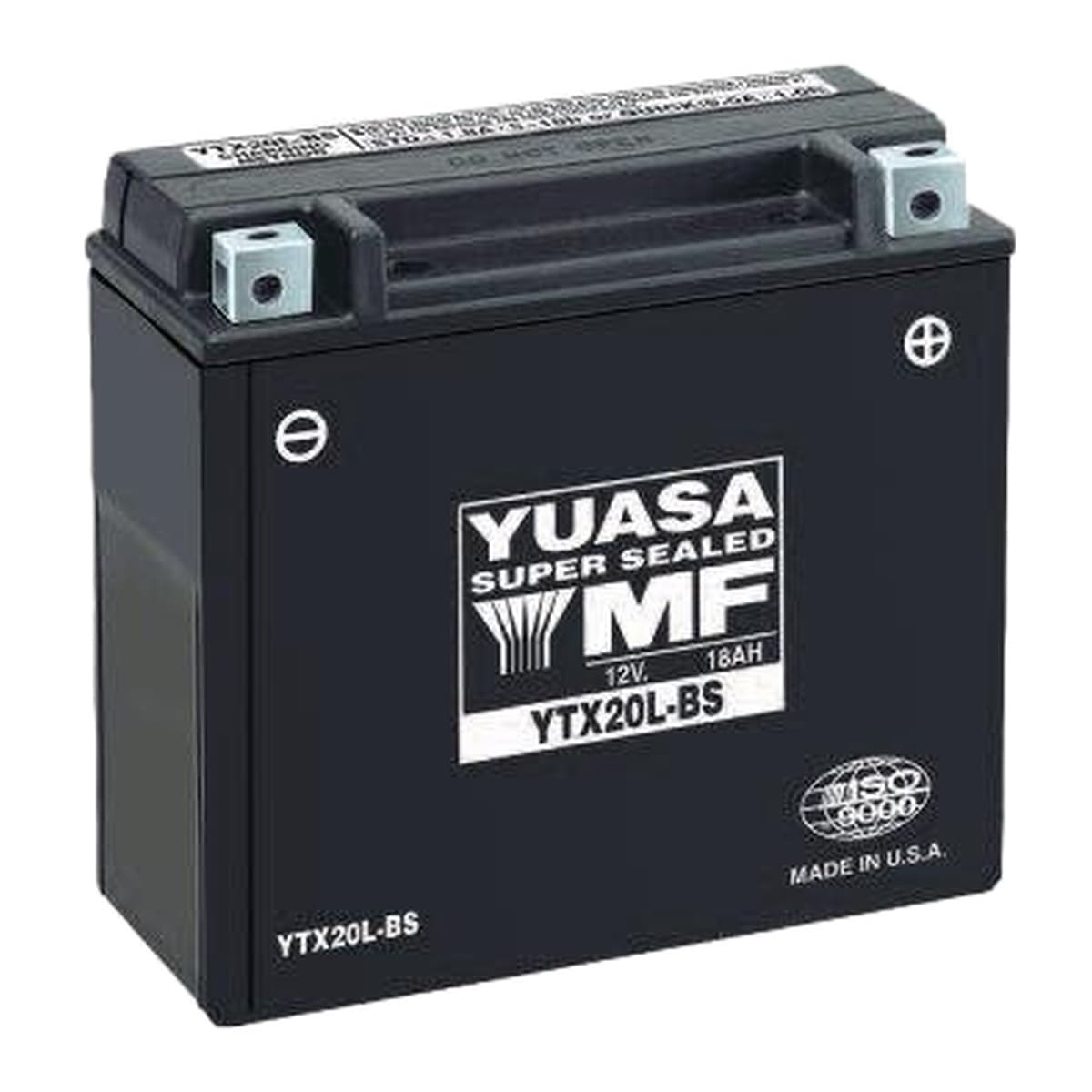 Yuasa YUAM3RH4L YTX14L-BS 12V AGM Battery with Acid Pack (Made in USA)
