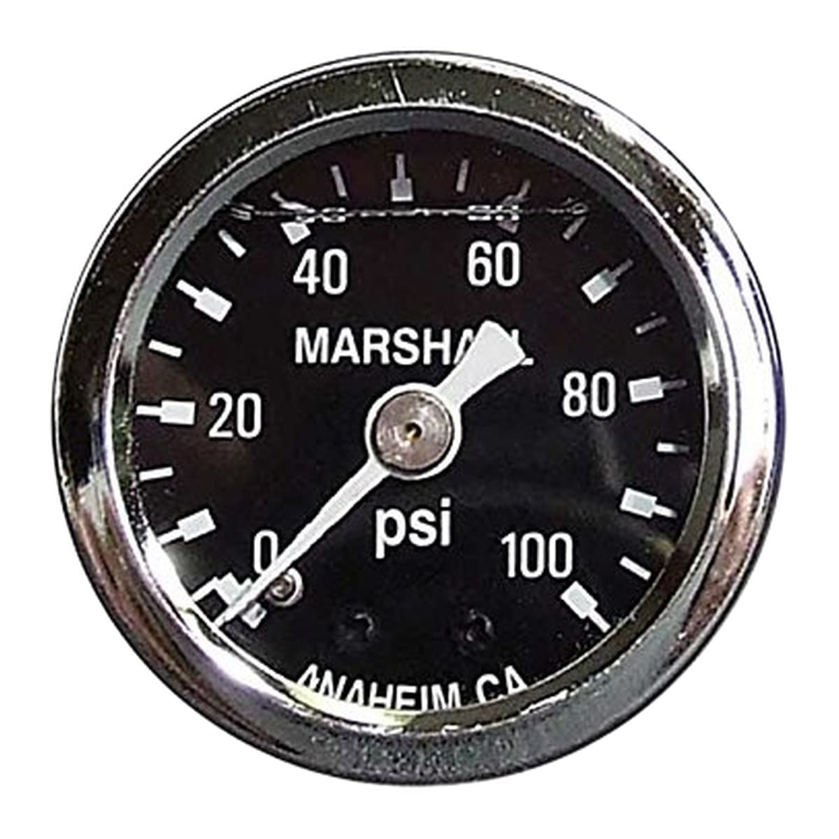 Big End Performance Liquid-Filled Oil Pressure Gauge 0-100 PSI (15023)