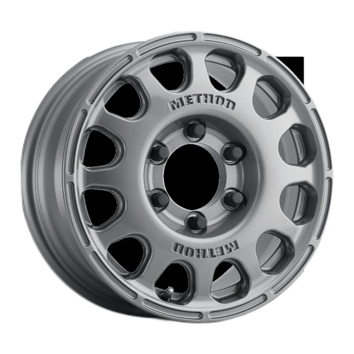 Method Race Wheels MR107 Bead Grip Wheel | 16x7, 6x5.5, 45mm Offset, Gloss Titanium