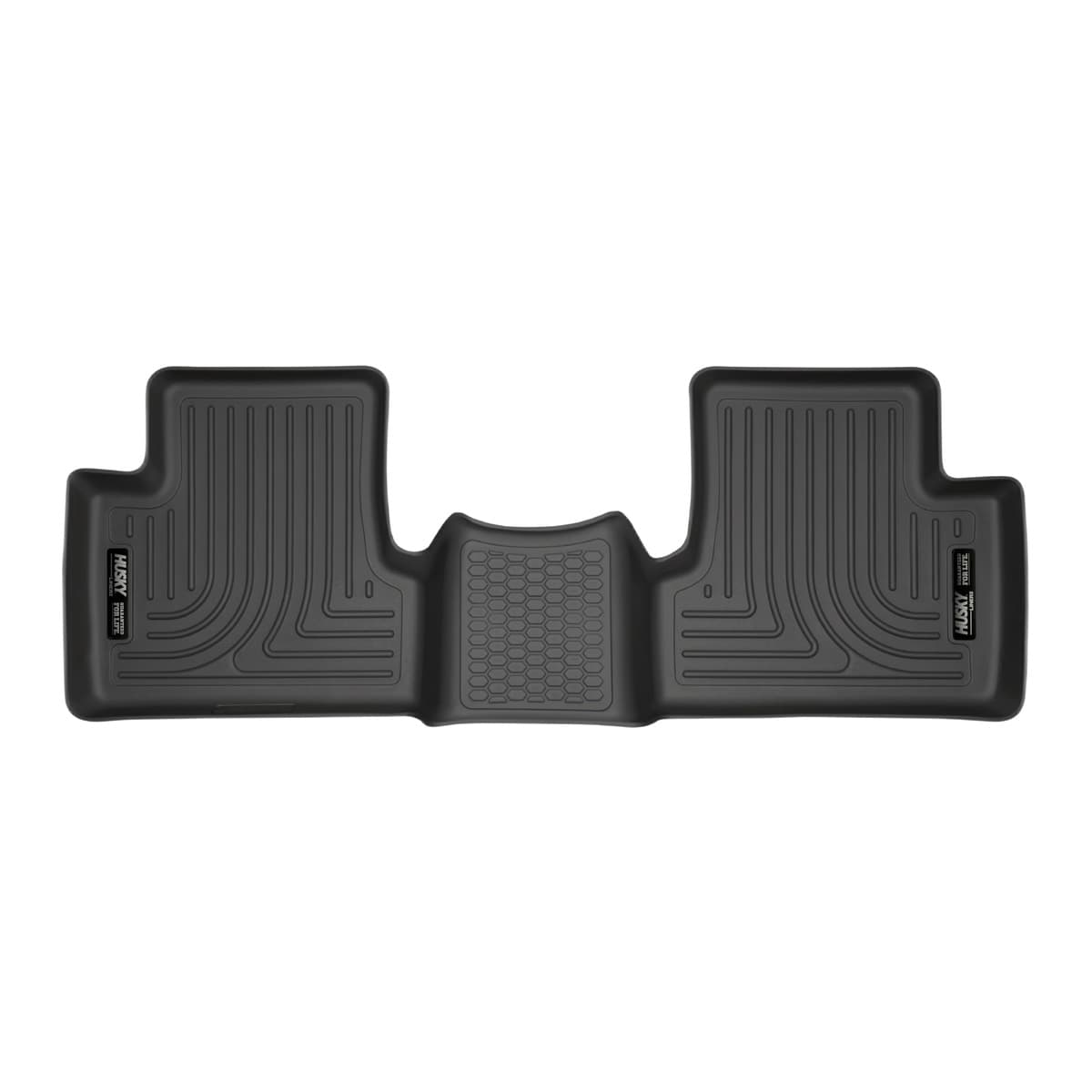 Husky Liners WeatherBeater 2nd Row Floor Liner | 2014-2023 Jeep Cherokee, Black