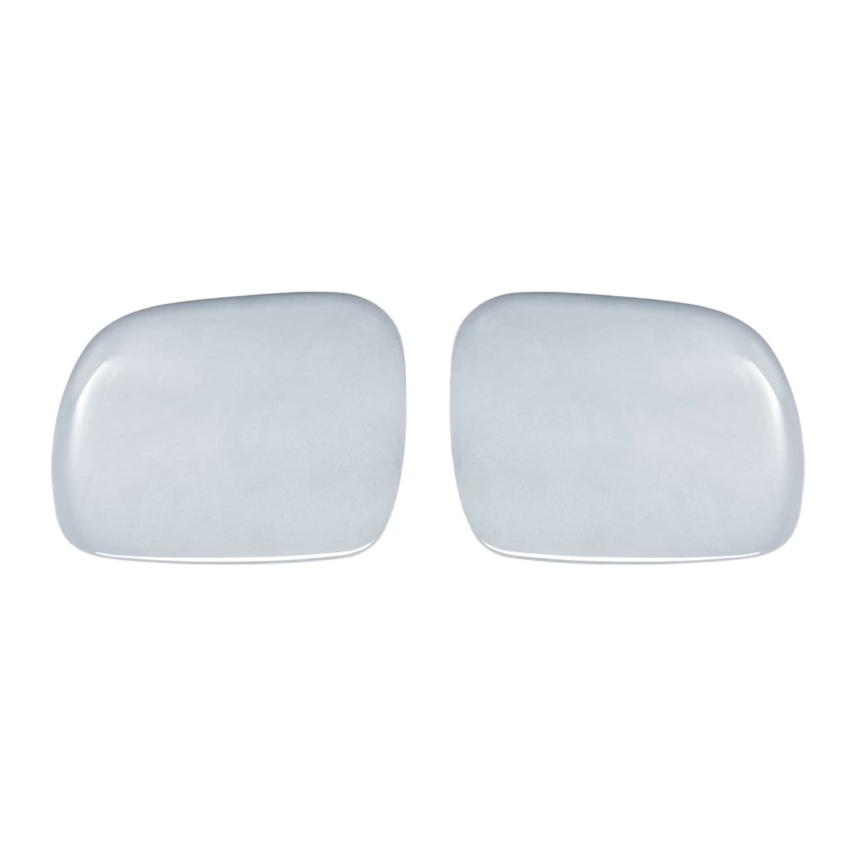 Brite Chrome Chrome Mirror Covers for Ford F-250/F-350 (Non-Towing Mirrors)