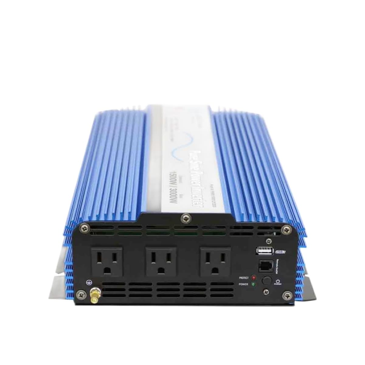 AIMS Power 1500W 12V Pure Sine Inverter with USB