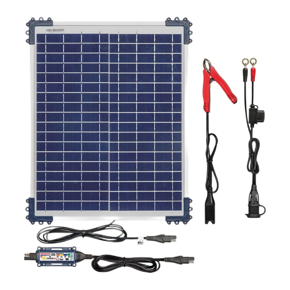 OptiMate Solar Duo 20W Panel Kit with DUO Charge Controller (TM522)