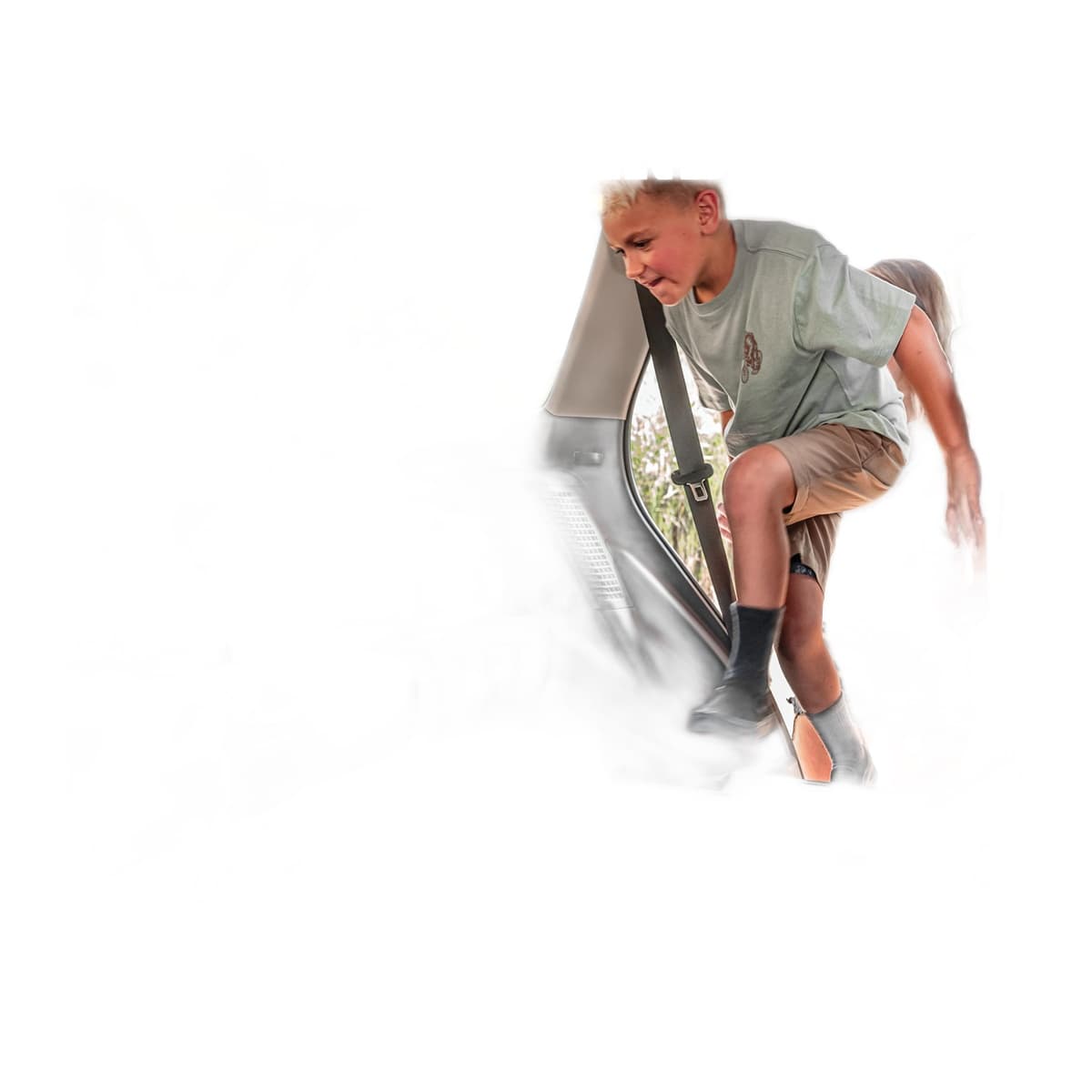 Husky Liners WeatherBeater Front Row Floor Liners | 2019-2023 Ford Ranger SuperCrew & SuperCab, Black