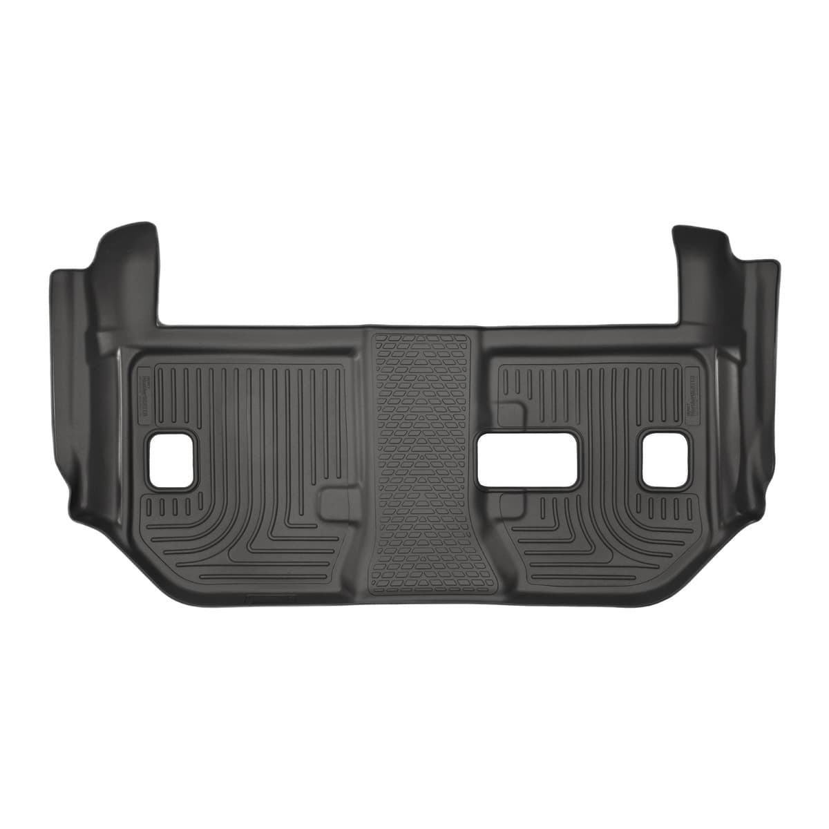 Husky Liners WeatherBeater 3rd Row Floor Liner | 2015-2020 Cadillac Escalade ESV, Chevrolet Suburban & GMC Yukon XL w/ 2nd Row Bench Seat, Black