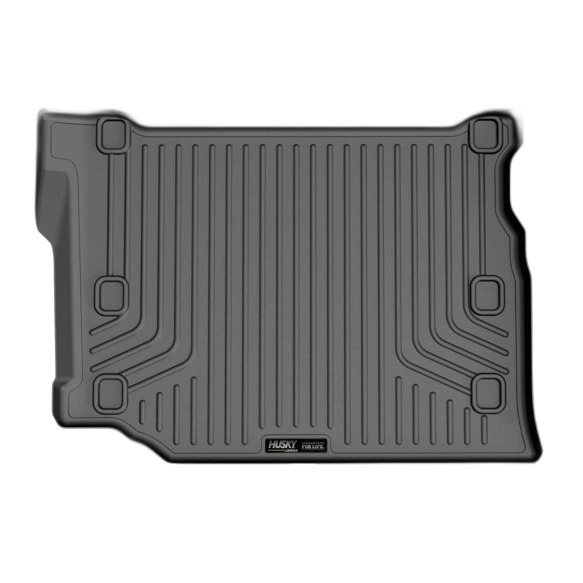 Husky Liners WeatherBeater Cargo Liner | 2021-2026 Jeep Wrangler 4-Door (Includes 4XE Models), Black