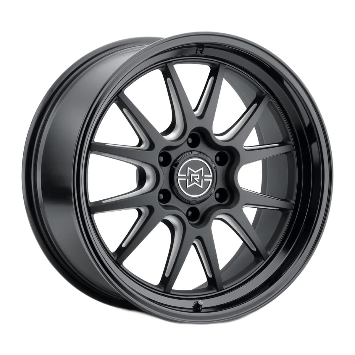 Method Race Wheels MR802 Raised Wheel | 20x9, 6x5.5, 0mm Offset, Double Black Milled