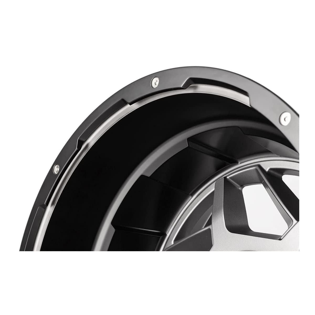 Grid Off-Road GD14 Wheel | 22x12.0, 8x180, -44mm Offset, Matte Anthracite / Blk Lip
