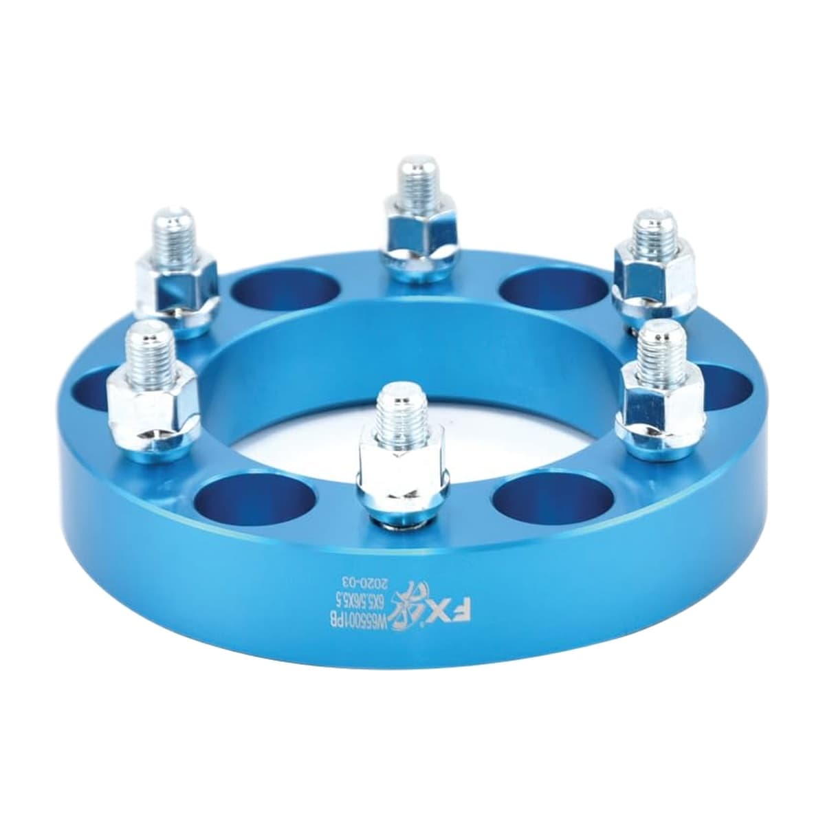 TrailFX Wheel Adapter | 6x139.7 mm, 1-1/4 in, Blue, Pair