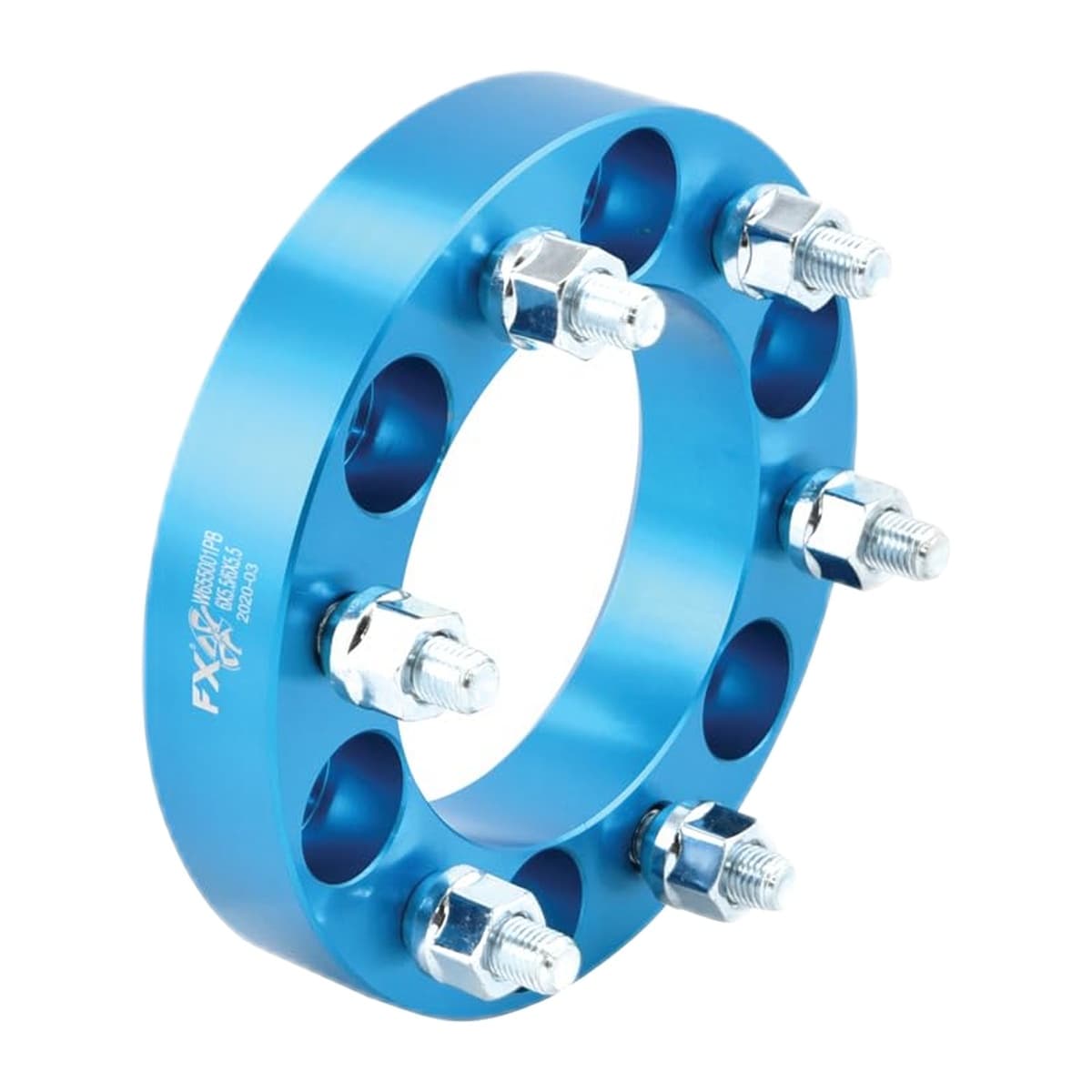 TrailFX Wheel Adapter | 6x139.7 mm, 1-1/4 in, Blue, Pair