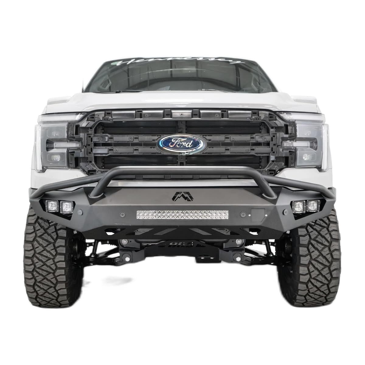 Fab Fours Gladiator (JT) Overland Rack Additional Crossmember - Matte Black
