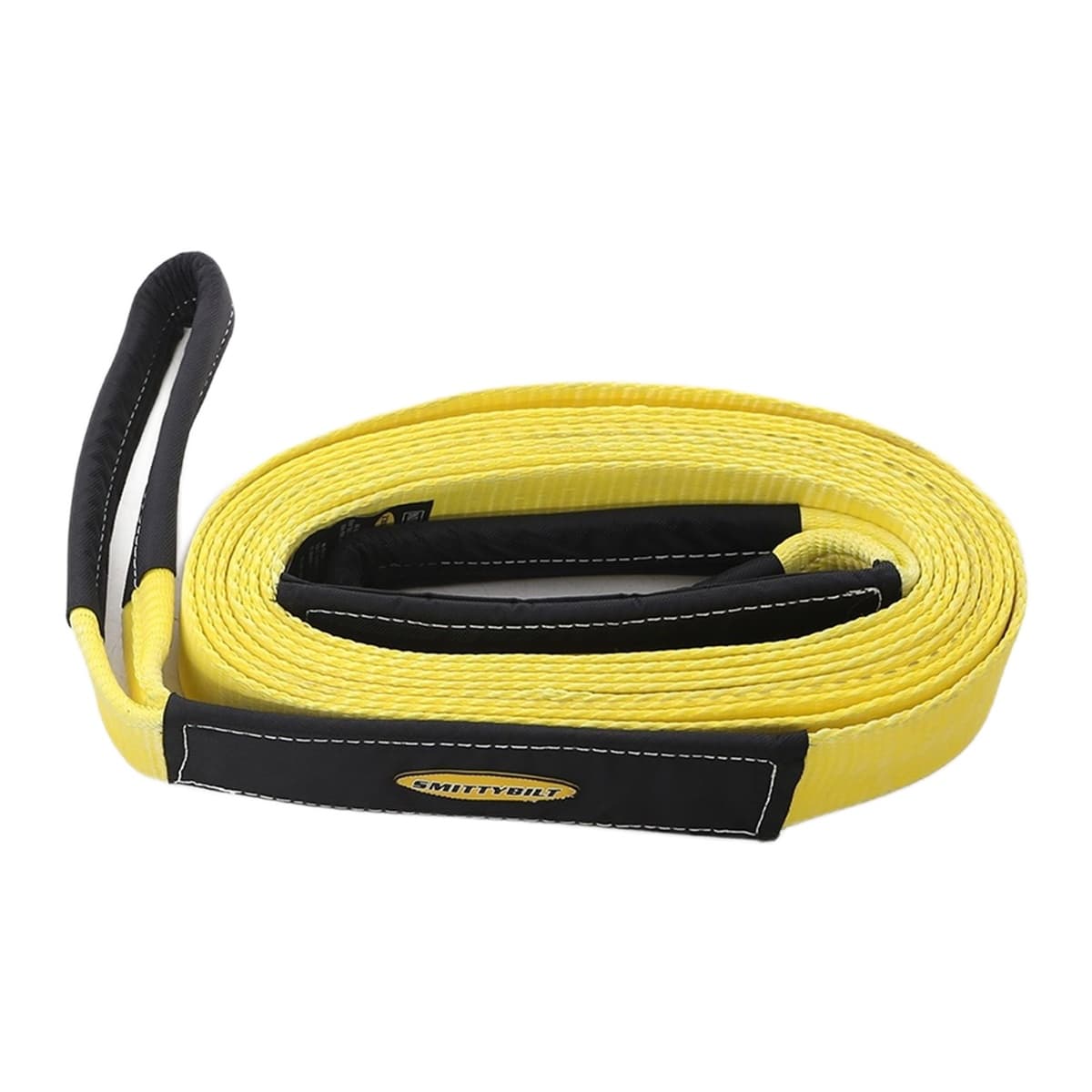 Smittybilt Recovery Tow Strap - 2 in x 20 ft, 20,000 lb