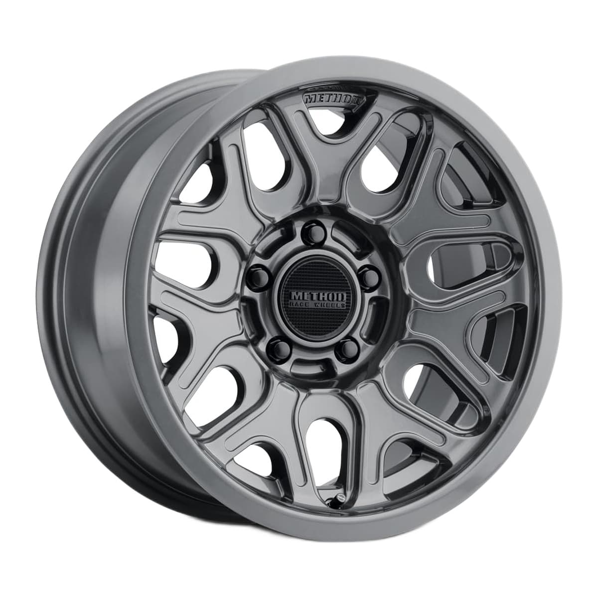 Method Race Wheels MR322 Wheel | 17x8.5, 5x5, 0mm Offset, Gloss Titanium