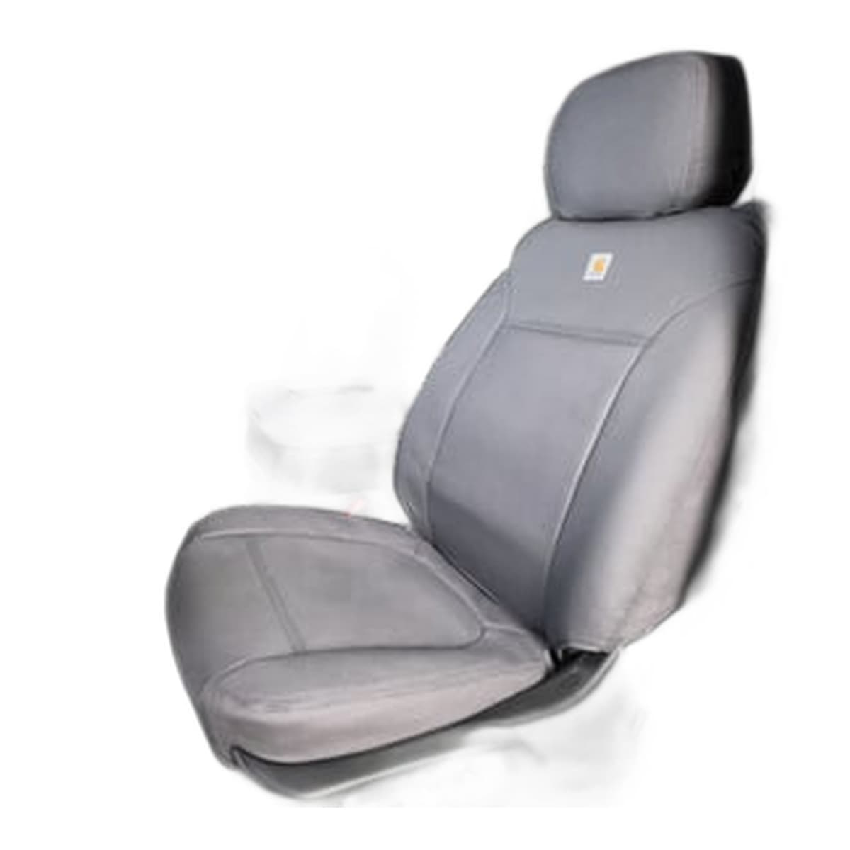 Covercraft Carhartt PrecisionFit Custom Seat Covers | 1st Row, 2023-2026 Ford F-250/F-350 Super Duty Regular Cab, Gravel