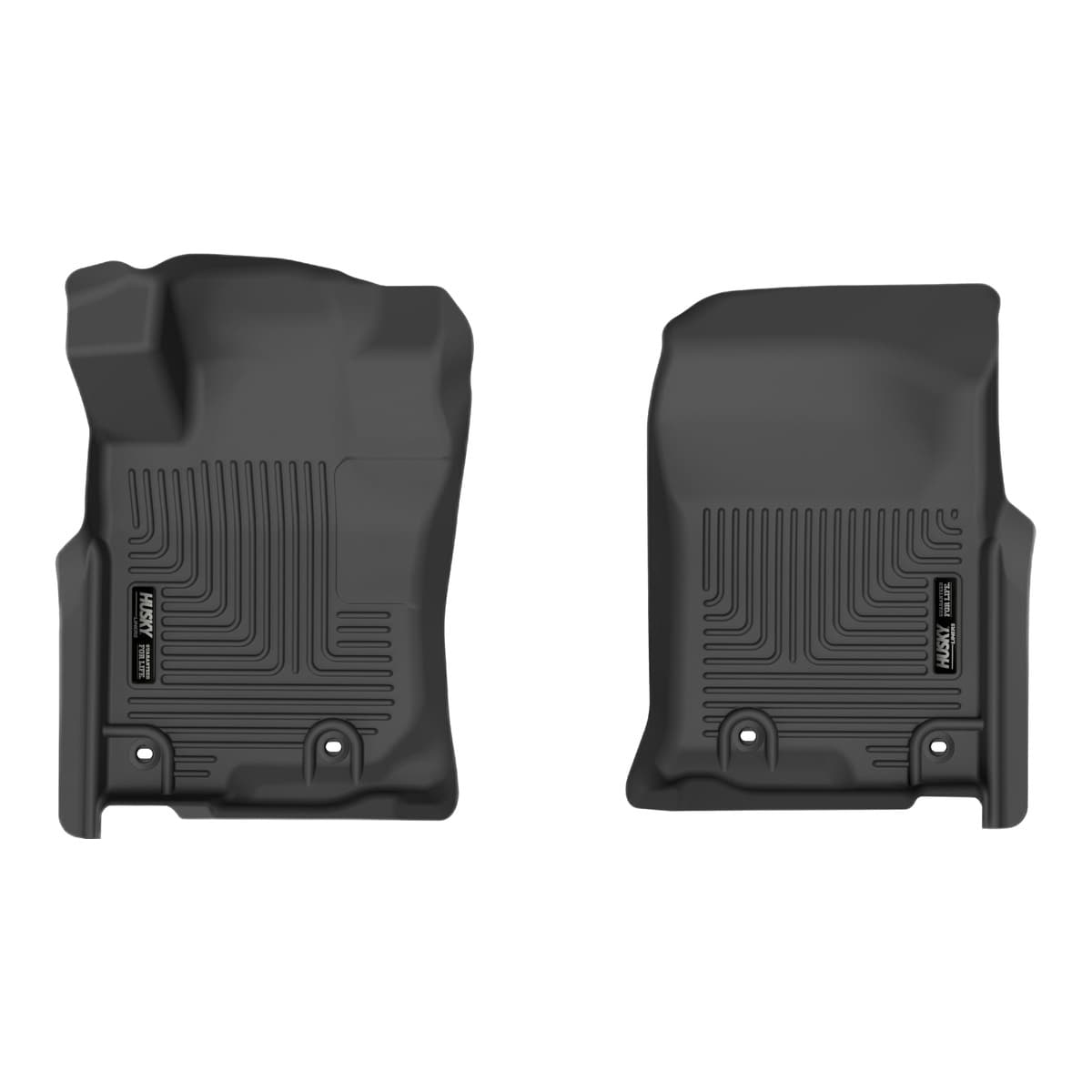 Husky Liners WeatherBeater Front Row Floor Liners | 2013-2024 Toyota 4Runner & 2014-2023 Lexus GX460, Black