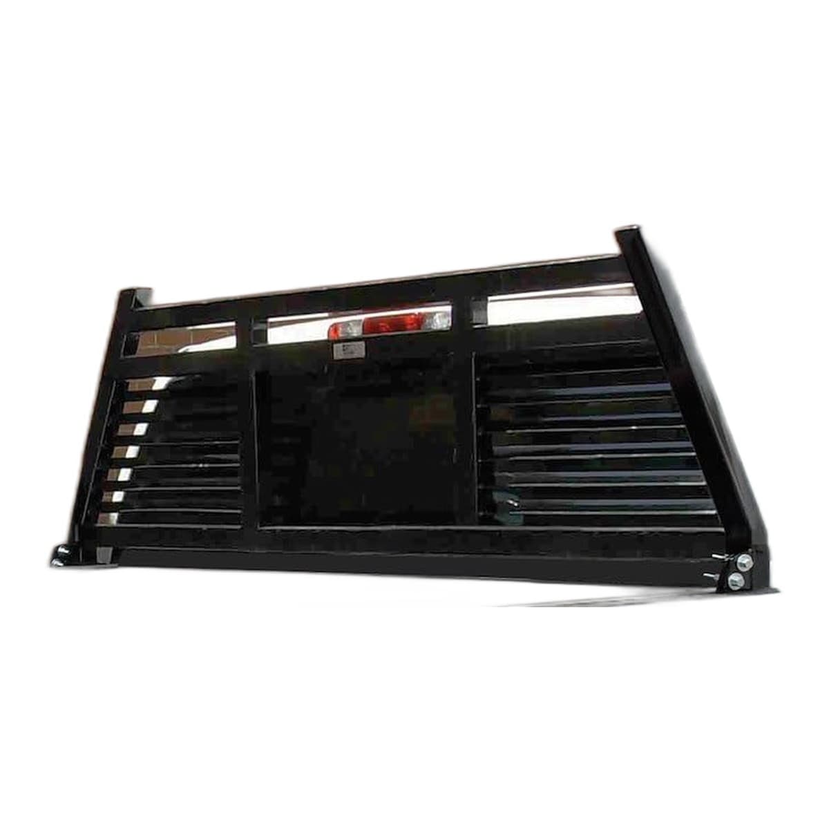 Cattleman Headache Rack | Bolt-On Full Louver with Camera Cutout, Powder-Coated Black