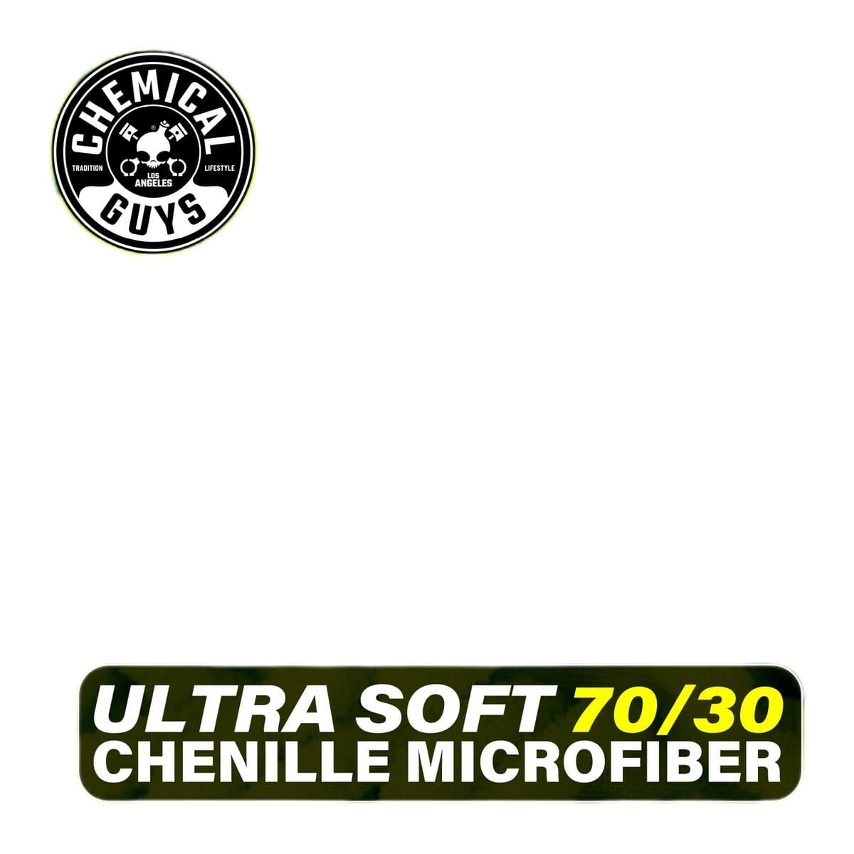 Chemical Guys Chenille Premium Scratch-Free Microfiber Wash Mitt (Lime Green)