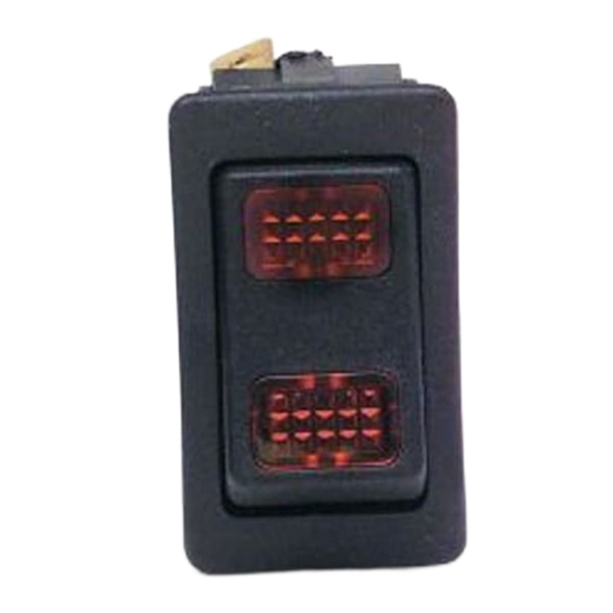 Painless Performance Green Lighted Rocker Switch - On/Off/Momentary