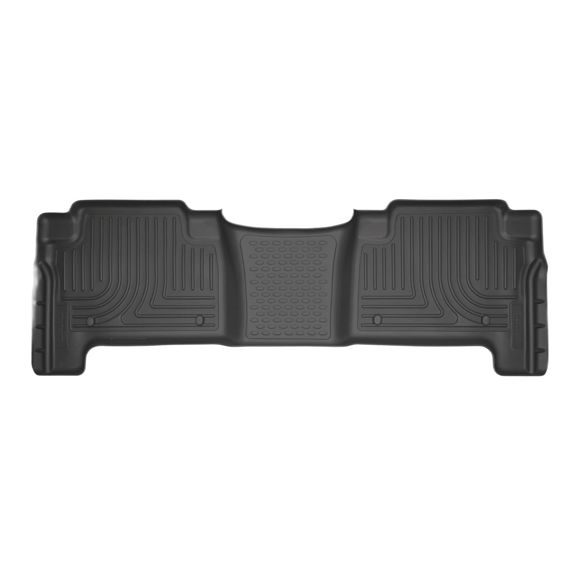 Husky Liners WeatherBeater 2nd Row Floor Liner | 2019-2024 Infiniti QX80 / Nissan Armada, Black