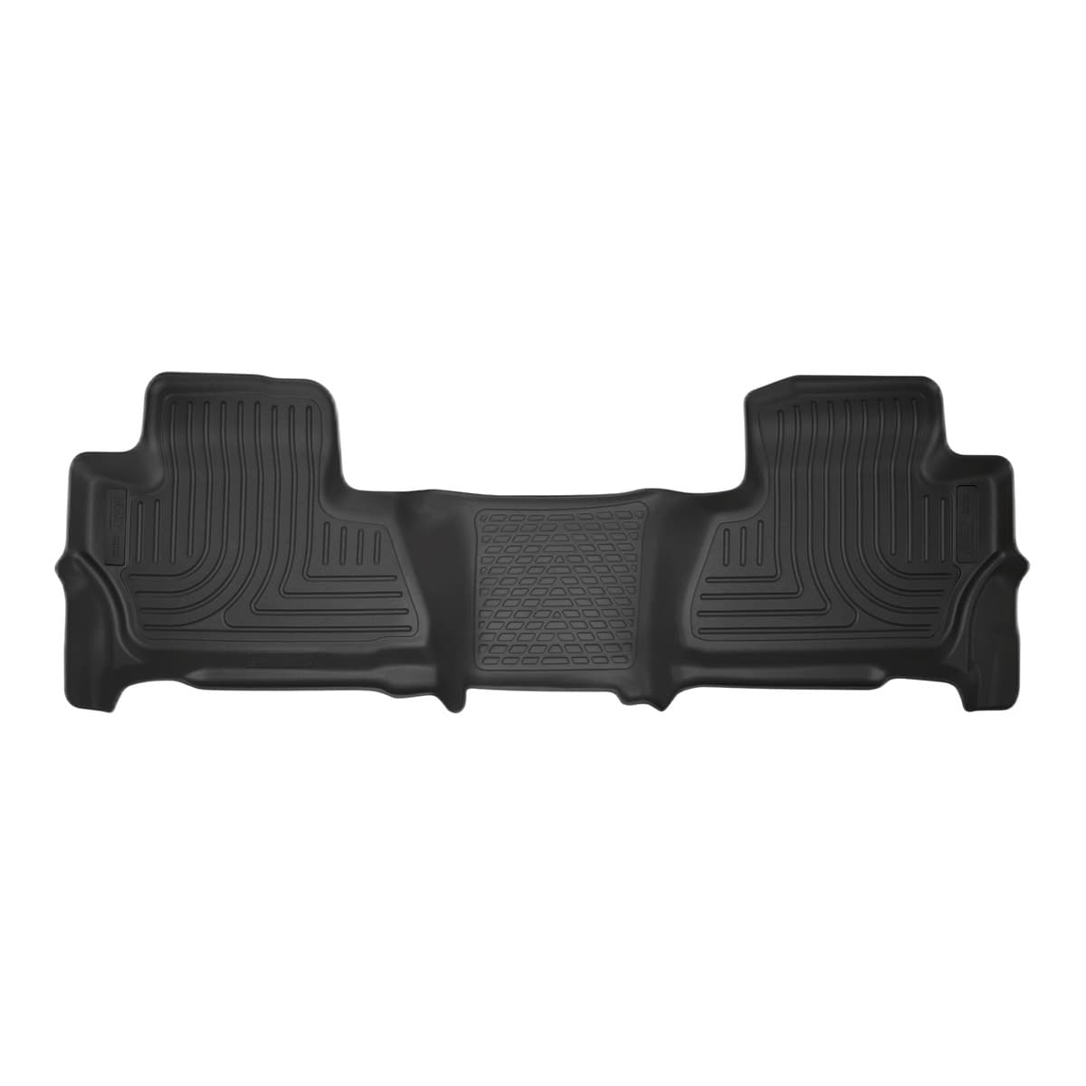 Husky Liners WeatherBeater 2nd Row Floor Liner | 2015-2020 Chevrolet Tahoe & GMC Yukon, Black