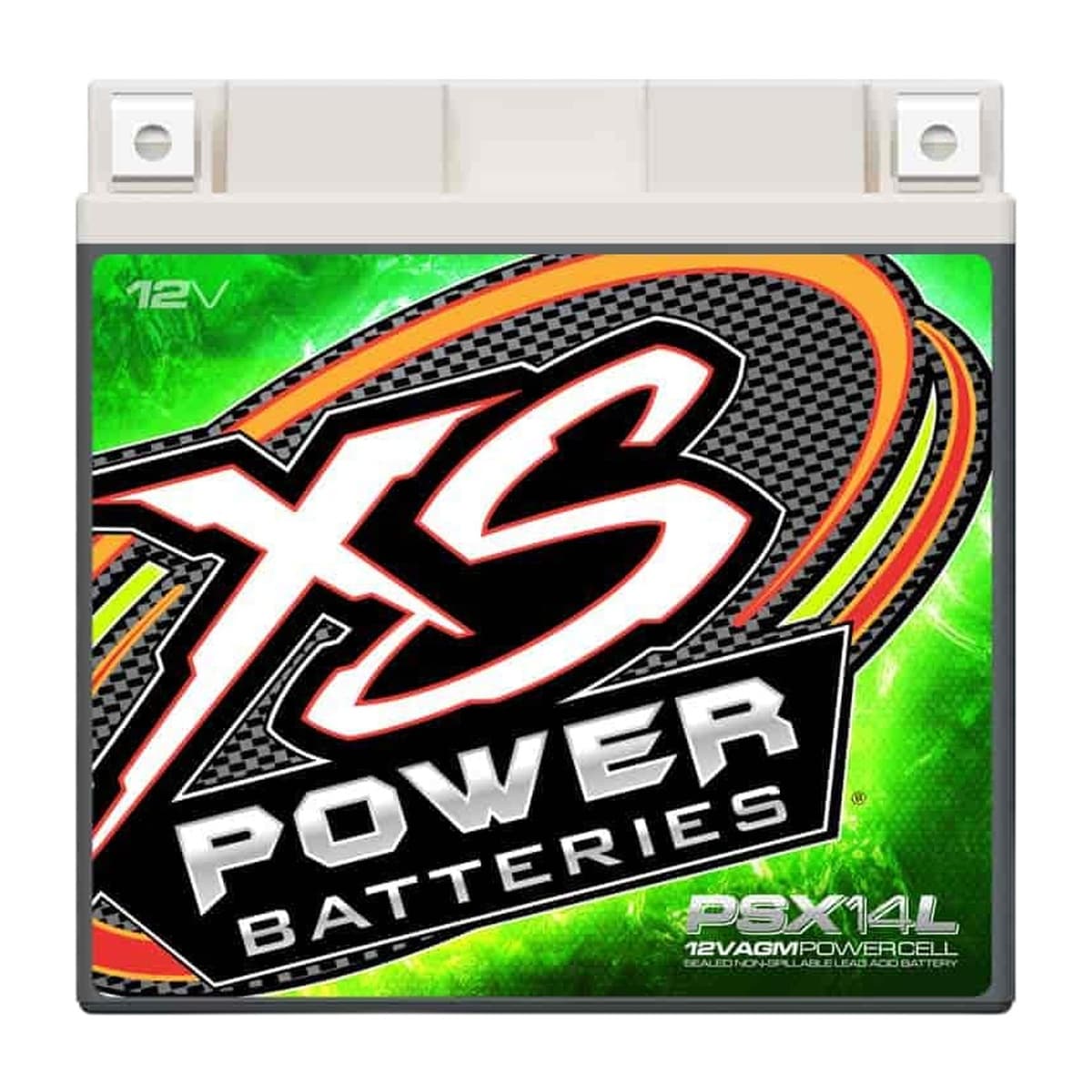 XS Power PSX14Q 12V AGM Powersports Battery - Group 14, 800 Max Amps