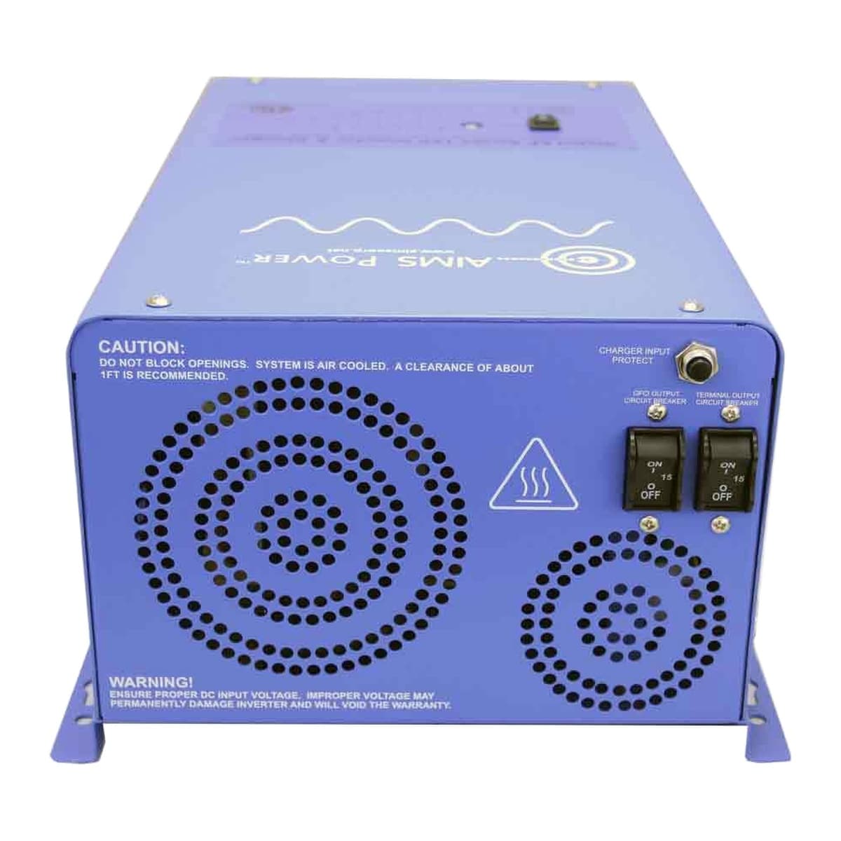 AIMS Power 2000W 12V Pure Sine Inverter/Charger with Transfer Switch