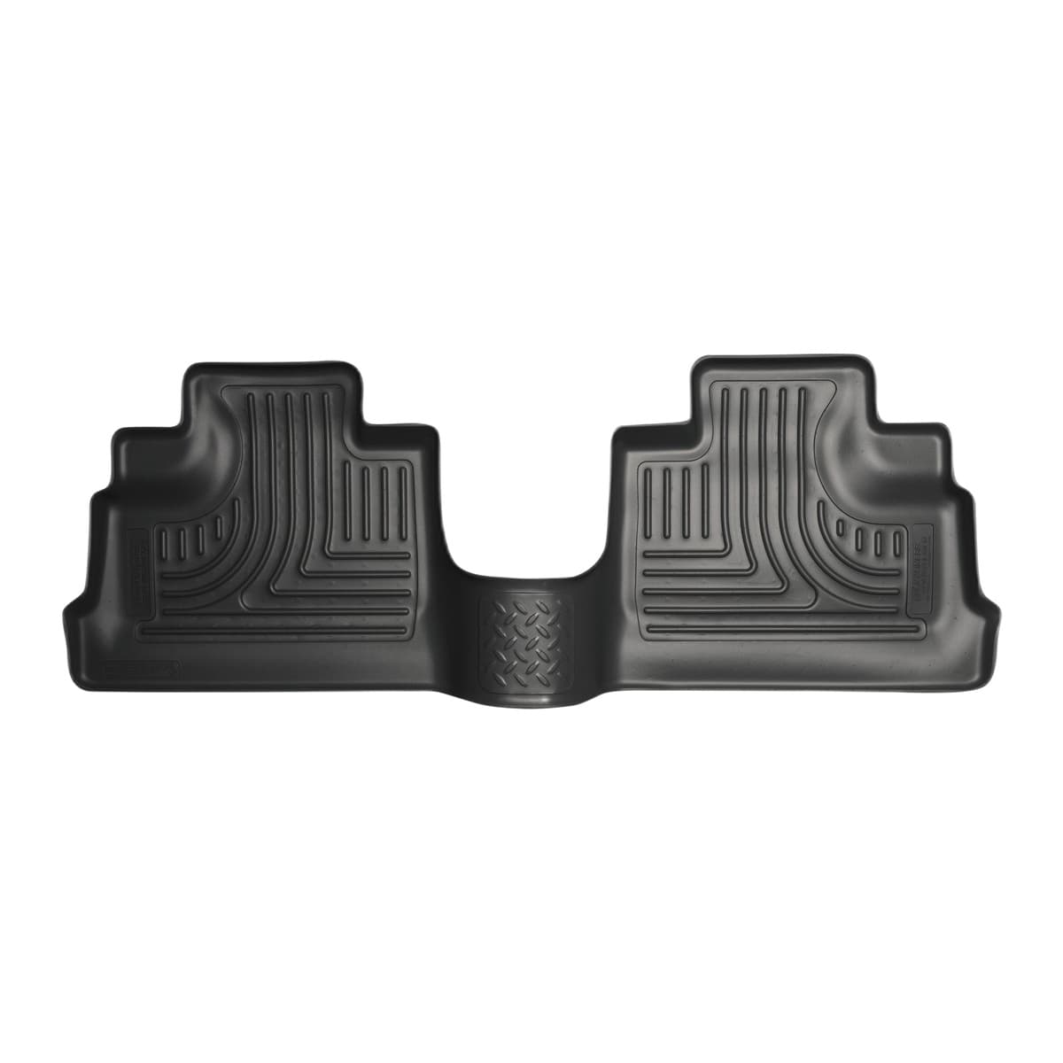 Husky Liners WeatherBeater 2nd Row Floor Liner | 2011-2018 Jeep Wrangler JK 4-Door, 1-Piece Black