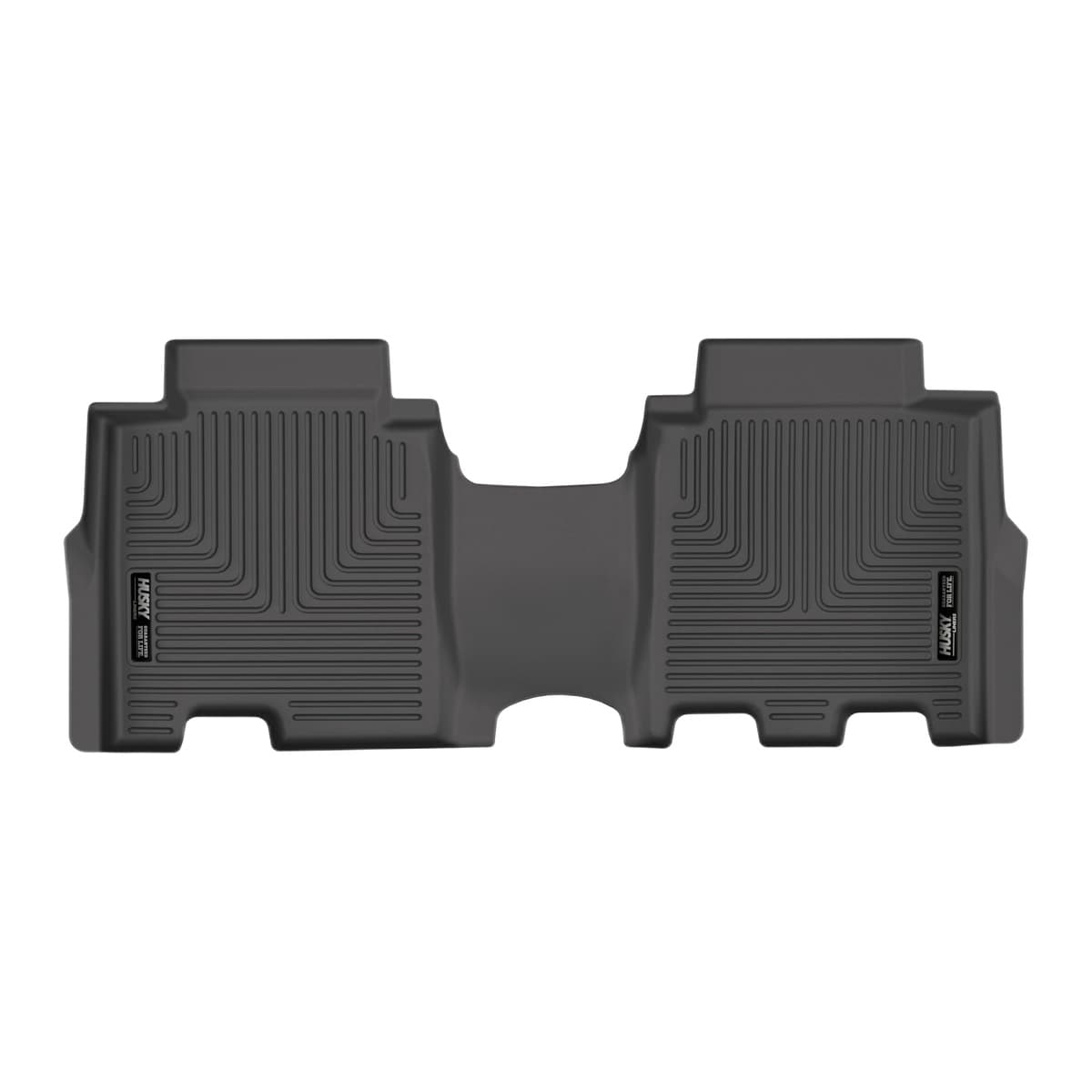 Husky Liners WeatherBeater 2nd Row Floor Liner | 2021-2026 Ford Bronco (4-Door), Black