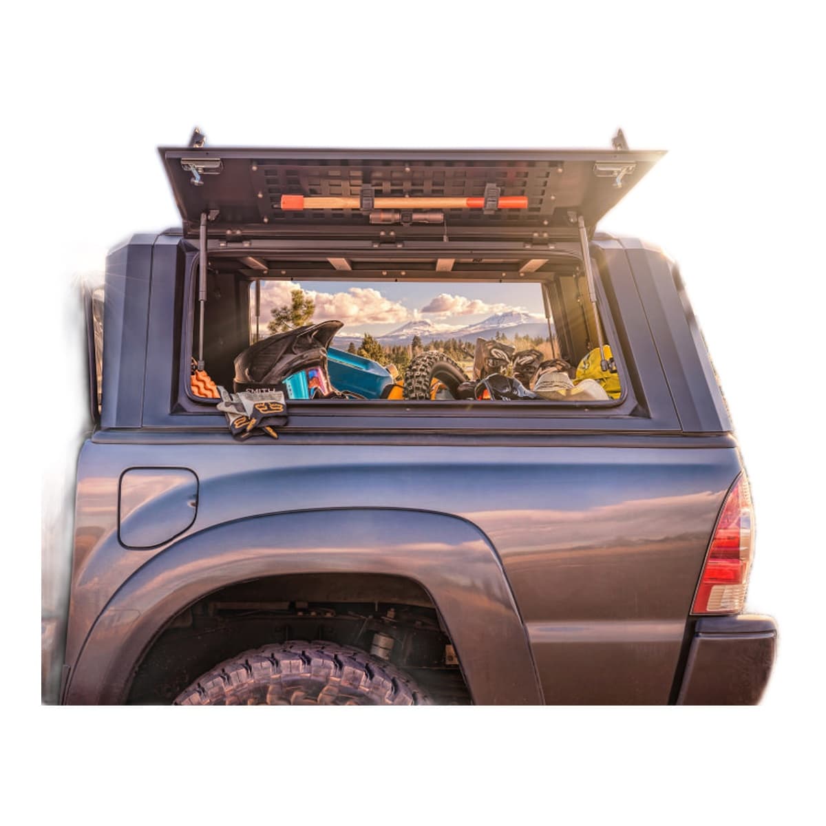 RSI SmartCap EVOa Adventure Truck Canopy | 2015-2020 Ford F-150, 6'5" Standard Bed, Matte Black