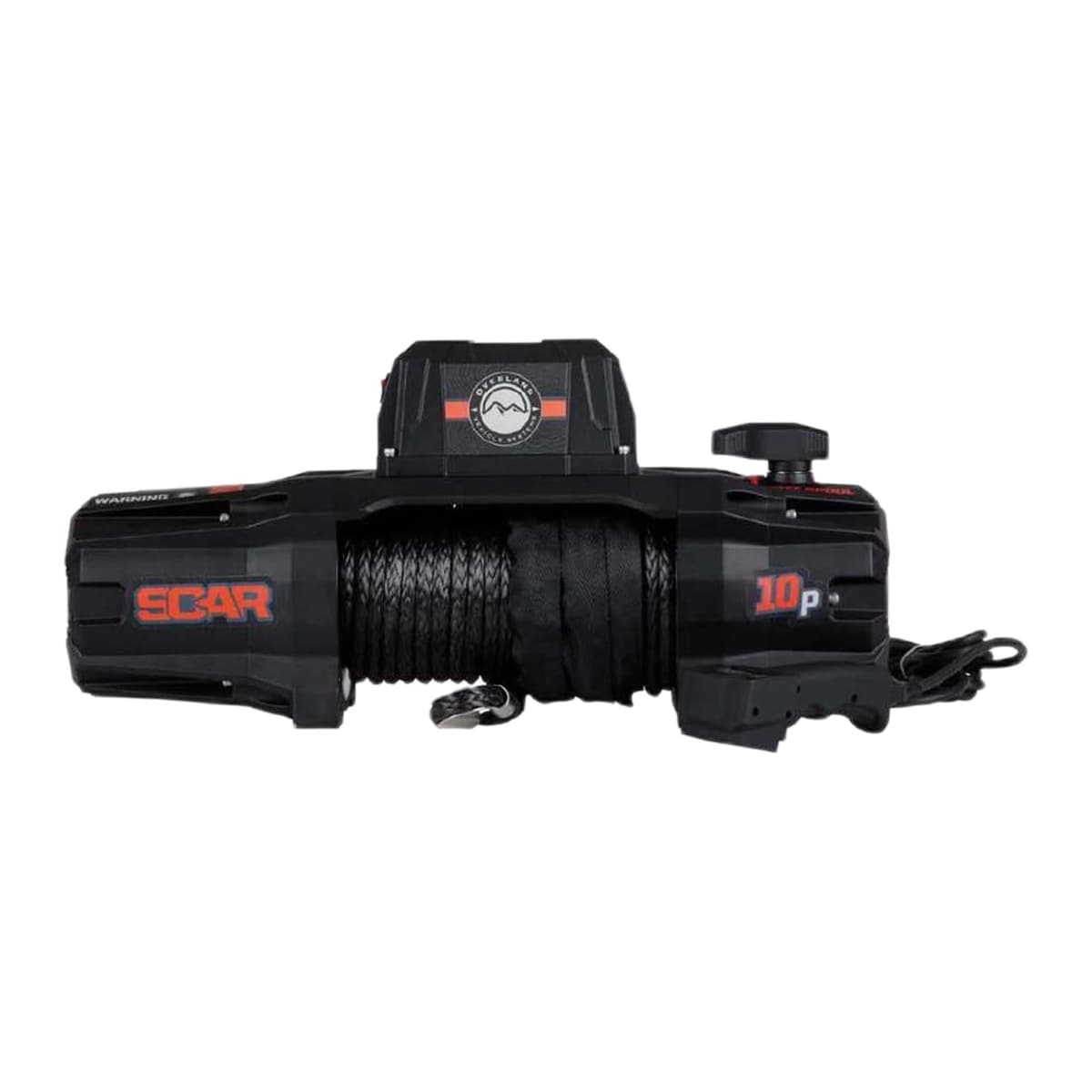 Overland Vehicle Systems SCAR 10 Winch - 10,000 lb, Synthetic Rope, Wireless Remote