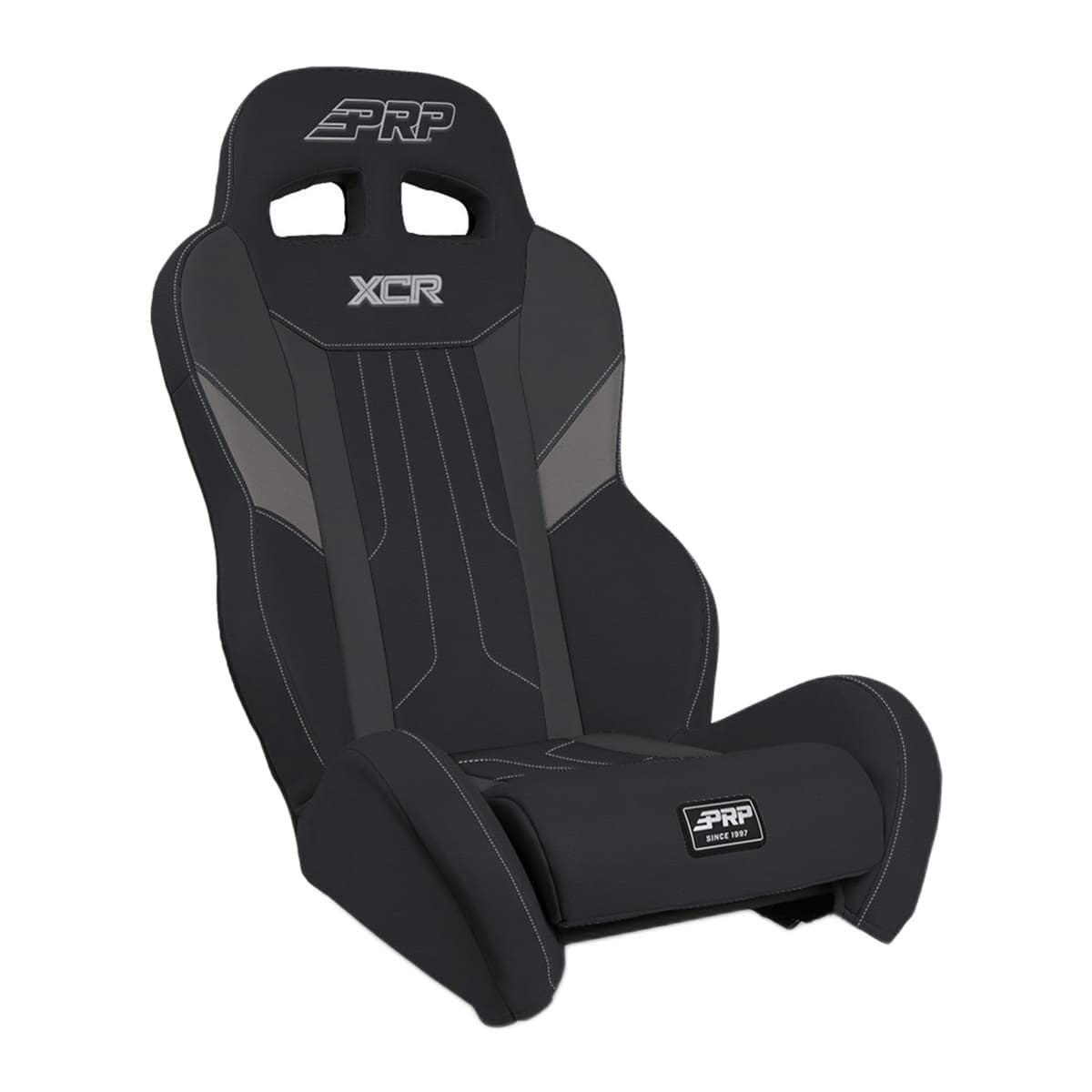 PRP XCR Front Suspension Seat for Polaris RZR Pro XP — Black/Gray