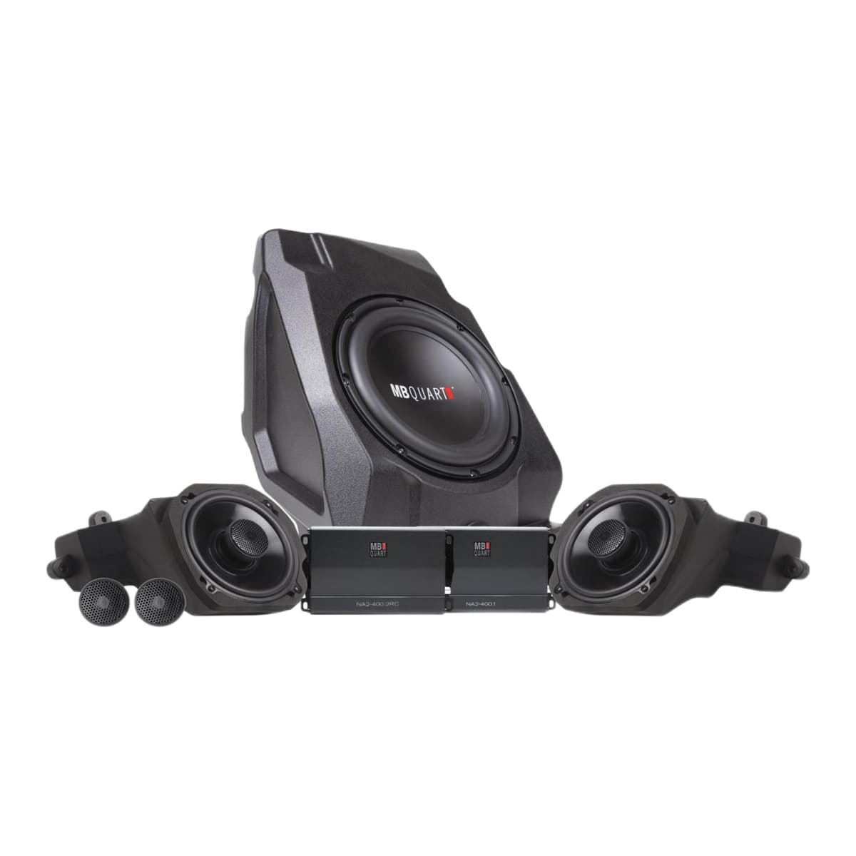 MB Quart MBQRP-STG3-RC-1 800W Stage 3 Audio System for 2020-2024 Polaris RZR Pro XP/Pro R/Turbo R