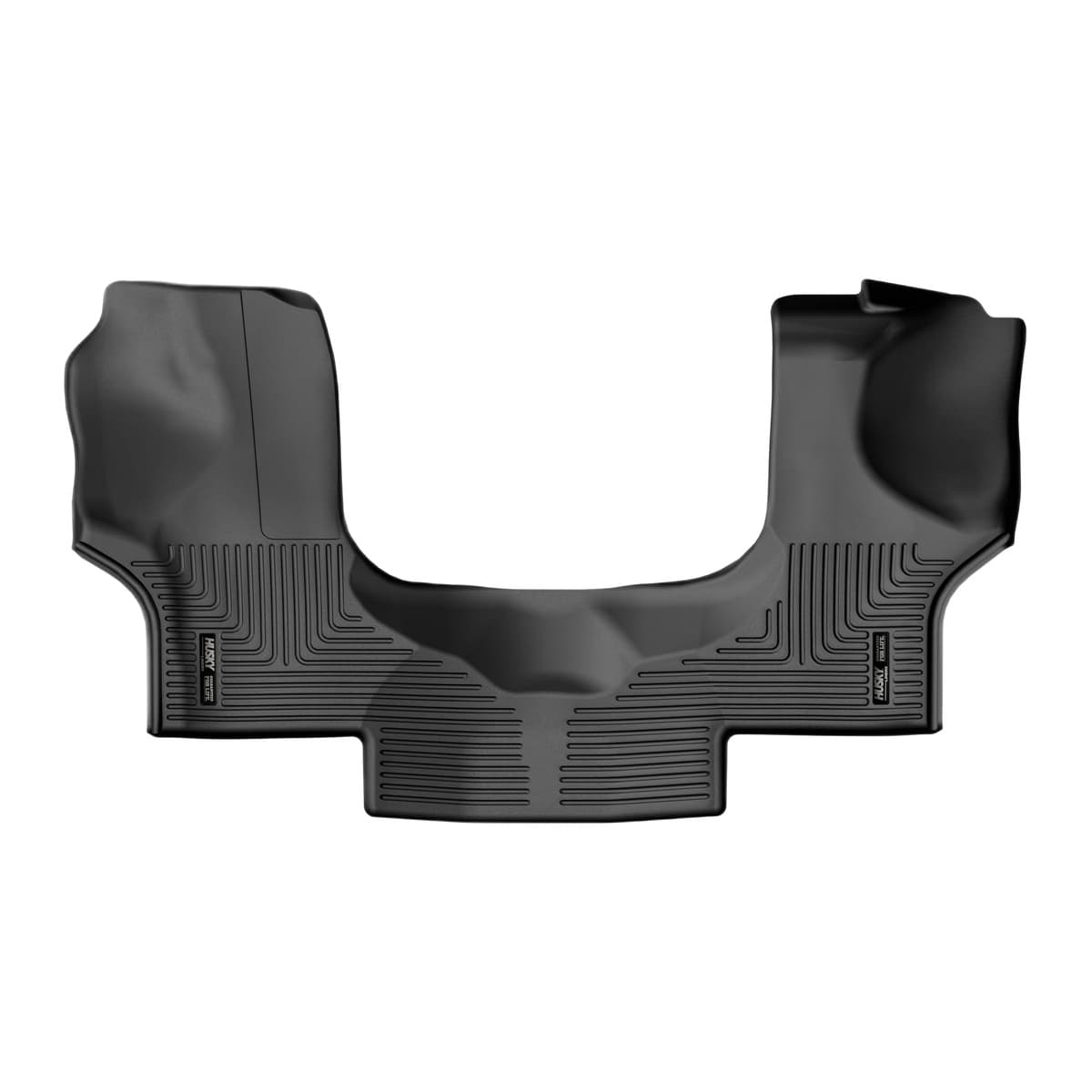 Husky Liners WeatherBeater Front Floor Liner | 2015-2024 Chevrolet Express & GMC Savana 1500/2500/3500, 1-Piece Black