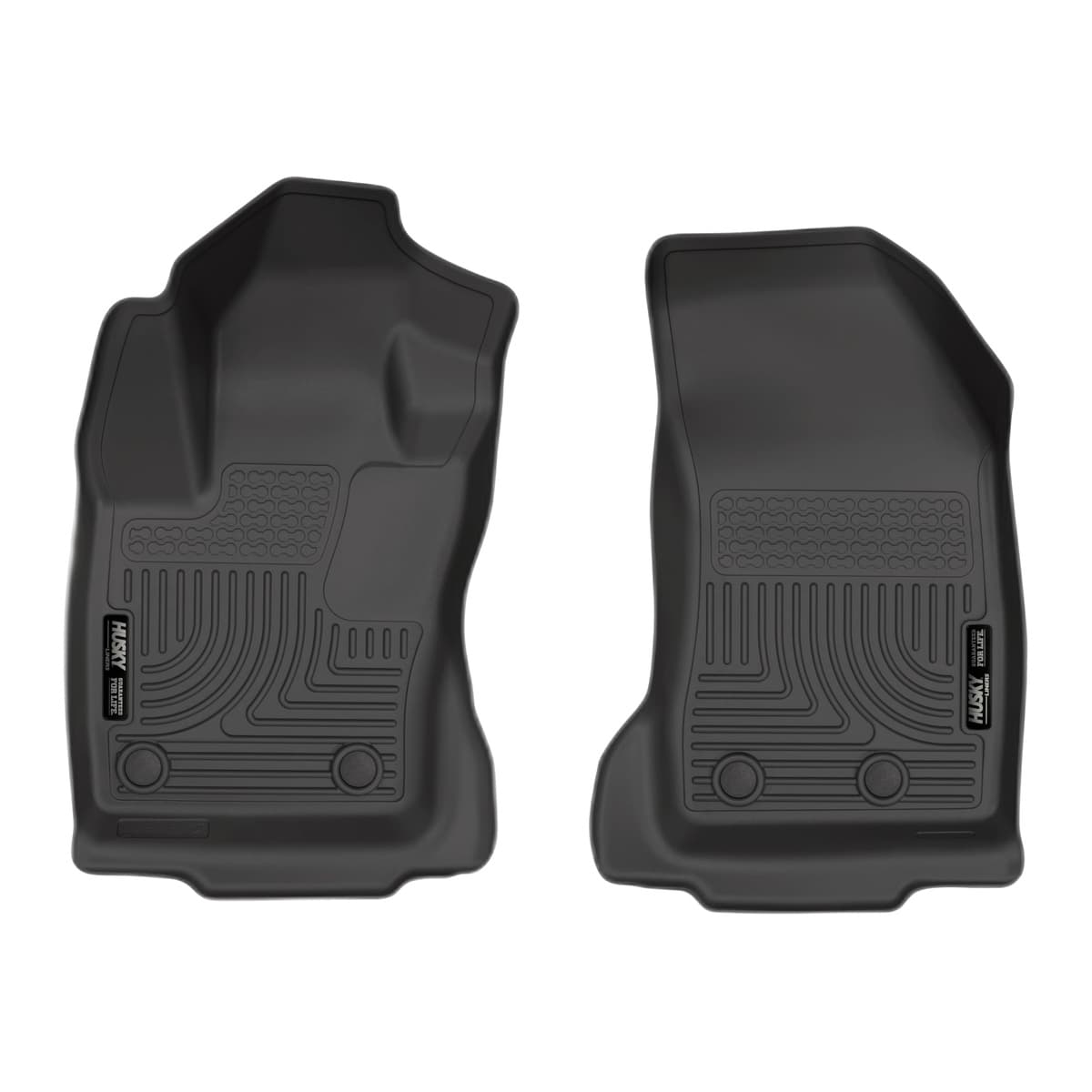 Husky Liners WeatherBeater Front Floor Liner | 2015-2023 Jeep Renegade, Black