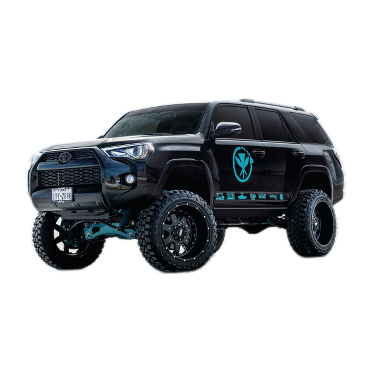 Grid Off-Road GD01 Wheel | 20x9, 5x127/139.7, 0mm Offset, Black, Matte Black