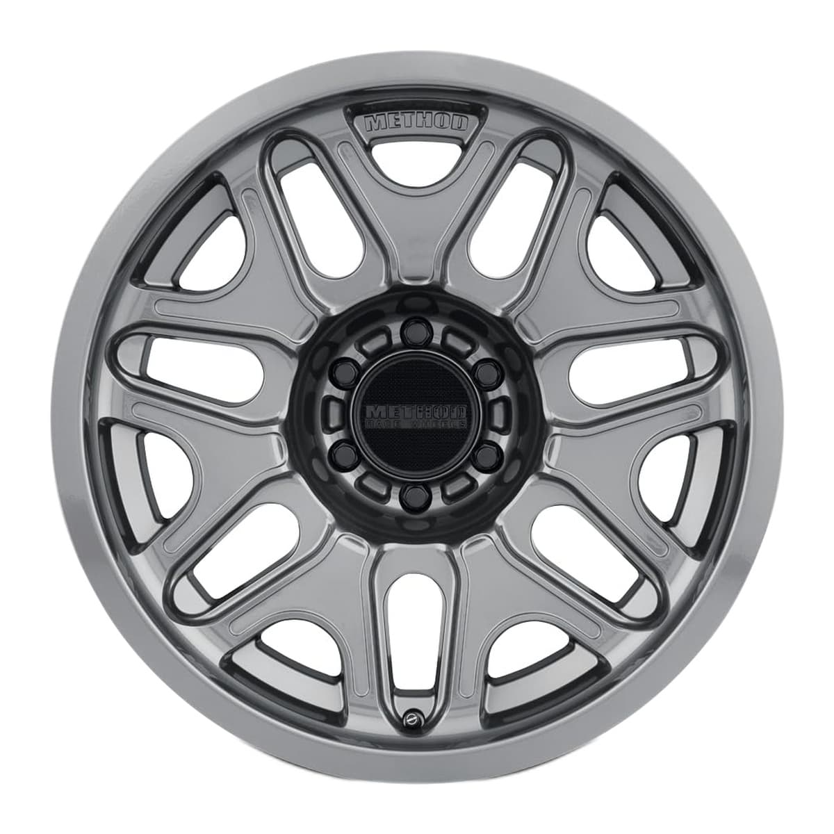 Method Race Wheels MR322 Wheel | 20x9, 6x5.5, 12mm Offset, Gloss Titanium