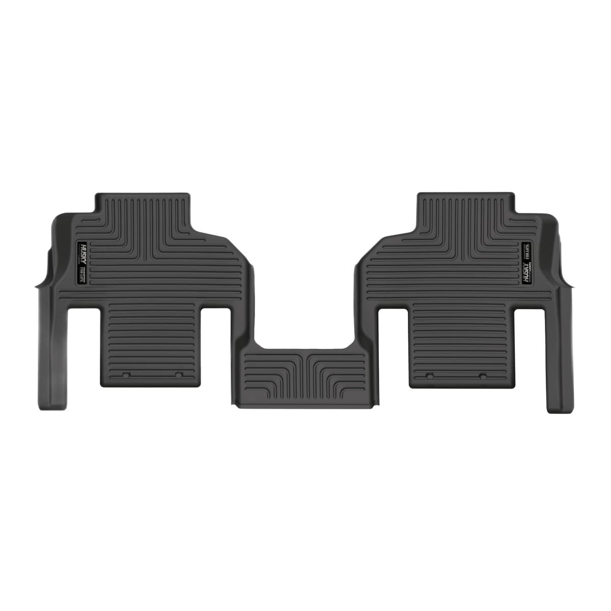 Husky Liners WeatherBeater 2nd Row Floor Liner | 2022-2025 Jeep Wagoneer w/ 2nd Row Bucket Seats, Black