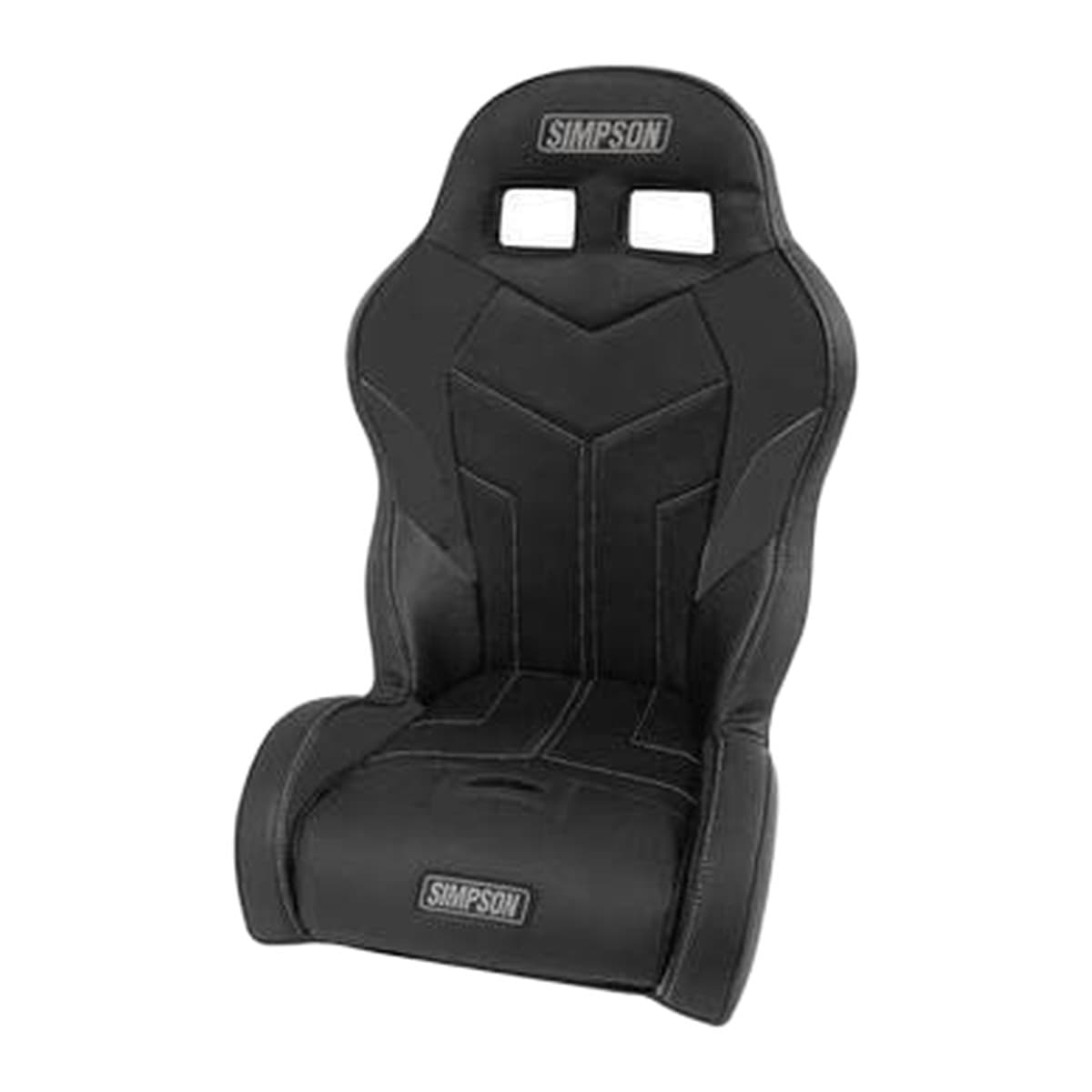 Simpson 170 Aggressor UTV Suspension Seat - Black/Black