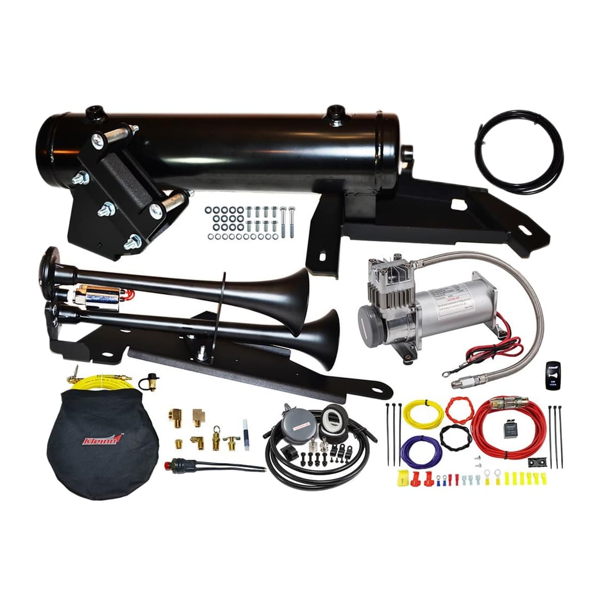 Kleinn CANX3-OBA Onboard Air System for 2017-Up Can-Am Maverick X3 (No Horns)