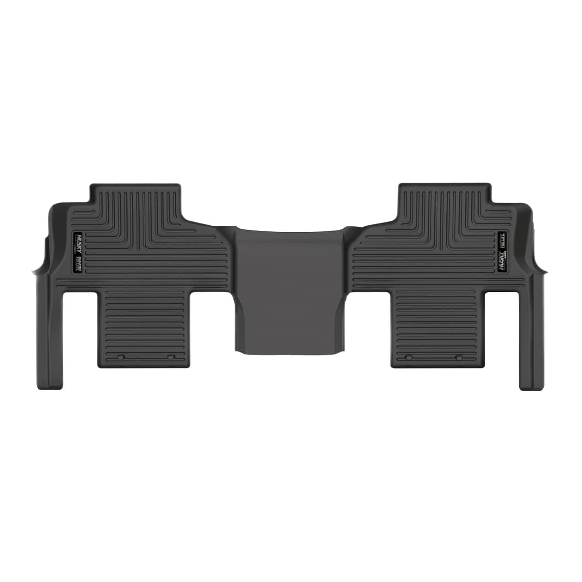 Husky Liners WeatherBeater 2nd Row Floor Liner | 2022-2026 Jeep Grand Wagoneer & Wagoneer w/ 2nd Row Bench Seats, Black