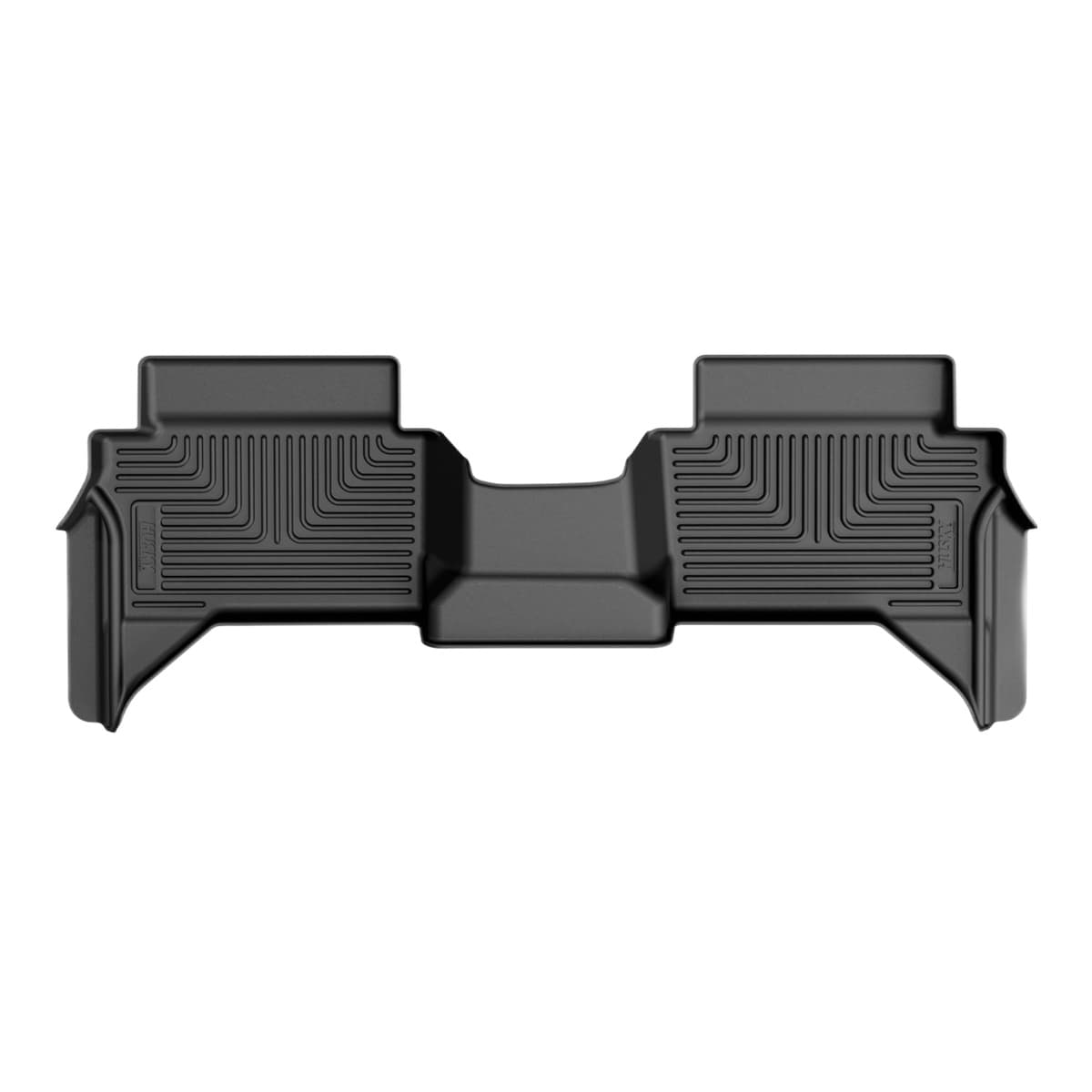 Husky Liners WeatherBeater 2nd Row Floor Liner | 2024-2026 Toyota Tacoma Double Cab, Excludes Hybrid, Black