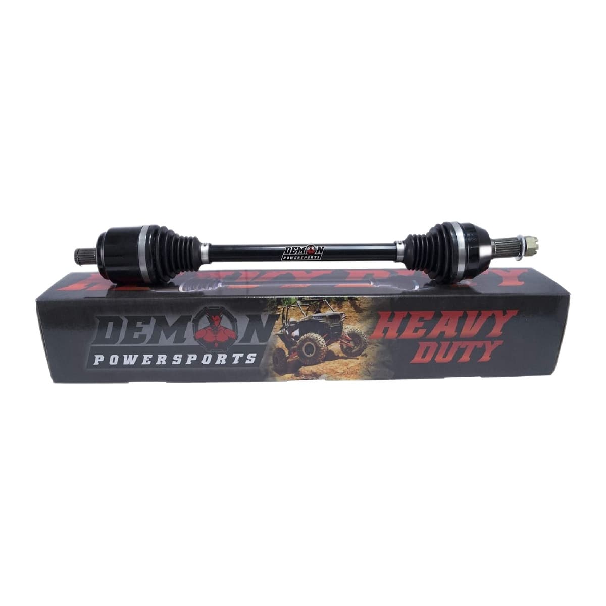 Demon Powersports Heavy-Duty Front Axle - Polaris Sportsman & Scrambler 1000 XP S